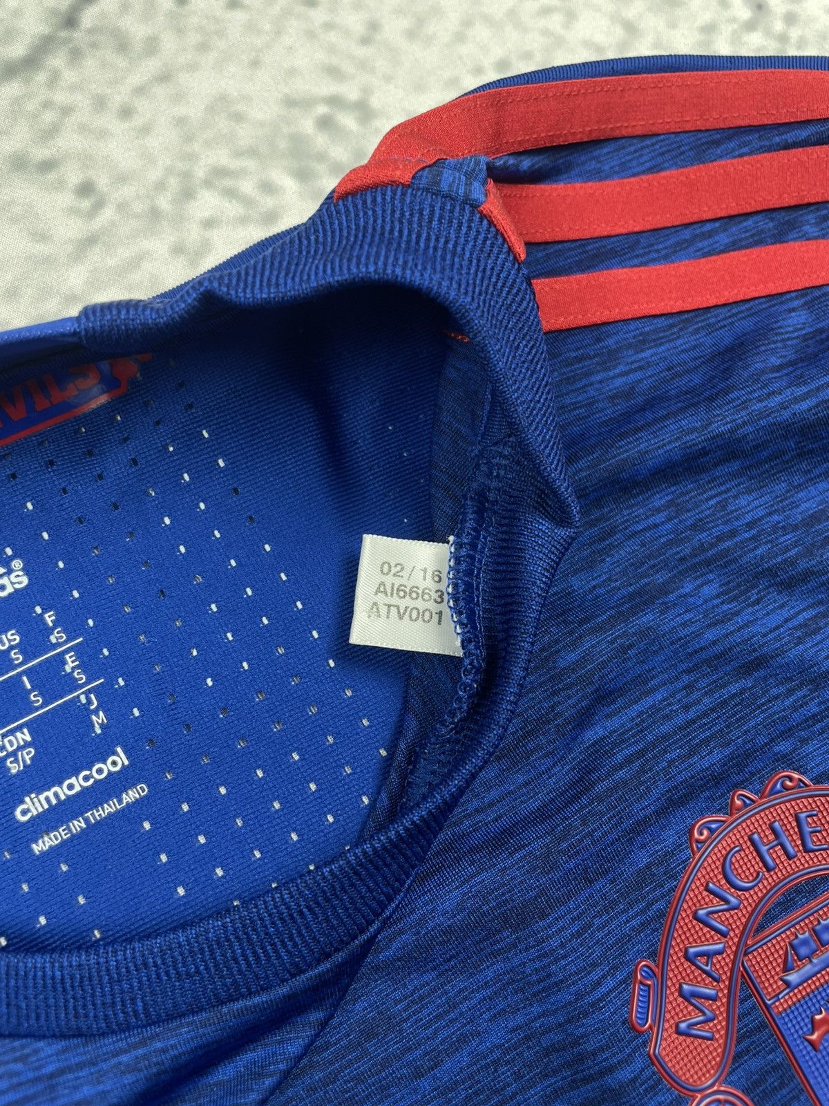 Adidas Adidas S Manchester United #44 Pereira Adizero Jersey eg Size US S / EU 44-46 / 1 - 5 Thumbnail
