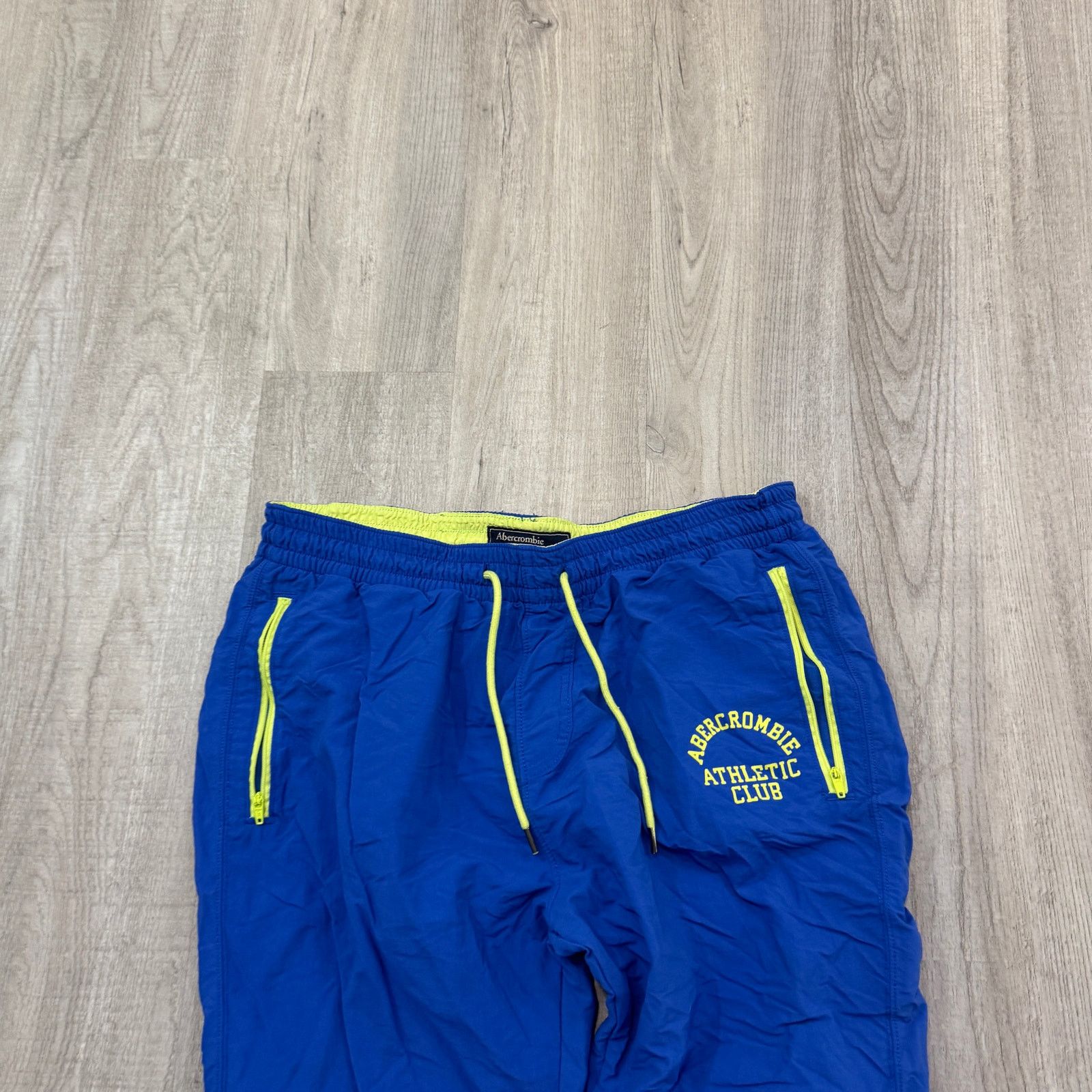 Abercrombie & Fitch Vintage Abercrombie Athletic Club Windbreaker Pants Medium Size US 30 / EU 46 - 2 Thumbnail