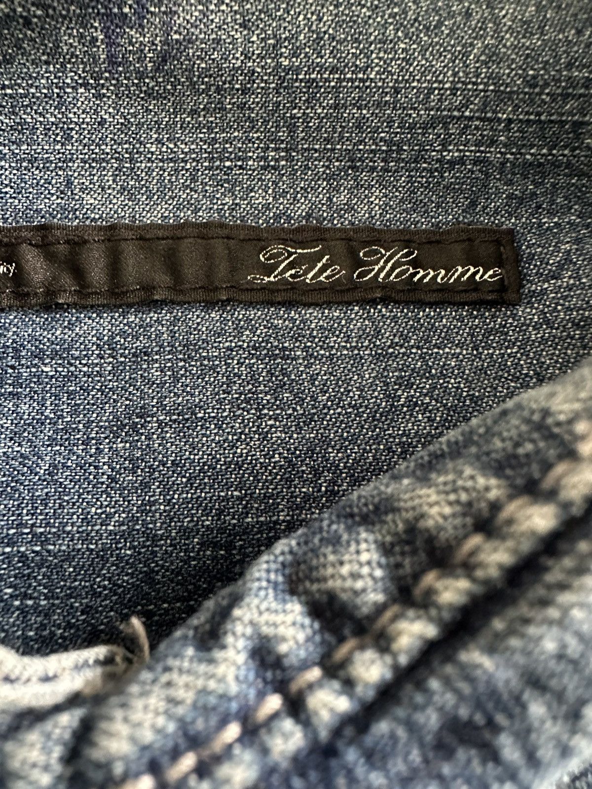 Kiminori Morishita × Tete Homme Archive Tete Homme denim shirt Size US M / EU 48-50 / 2 - 9 Thumbnail