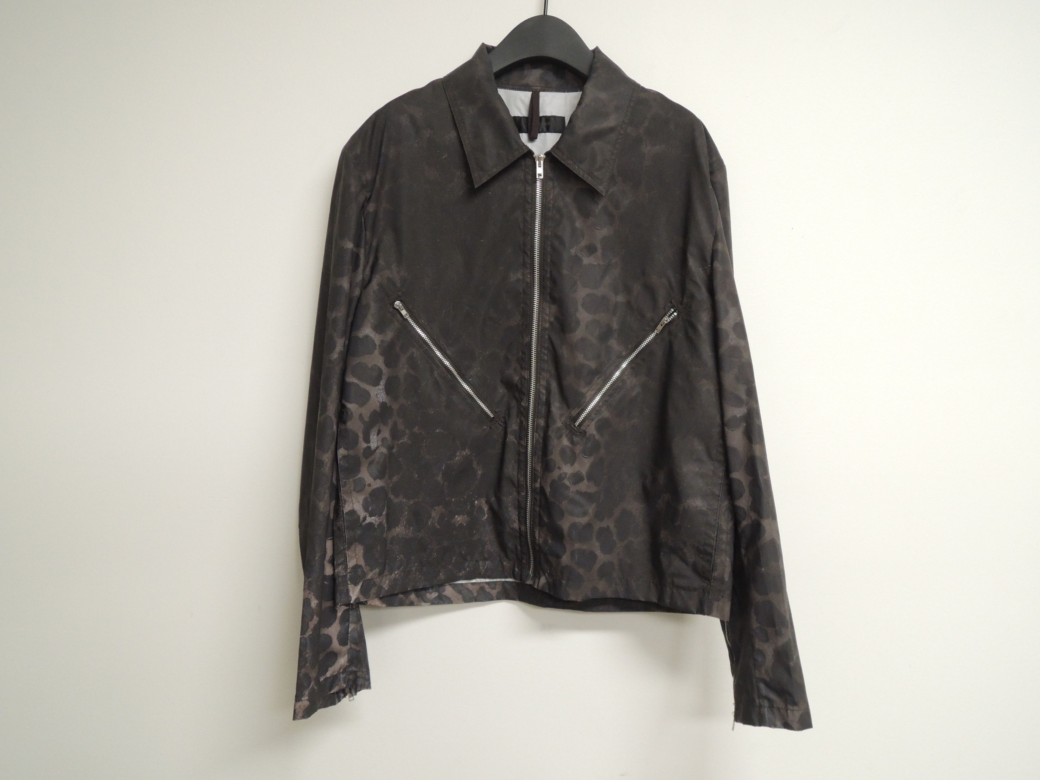 Helmut Lang Helmut Lang 3M reflective Leopard Zip up Jacket Size US L / EU 52-54 / 3 - 2 Thumbnail