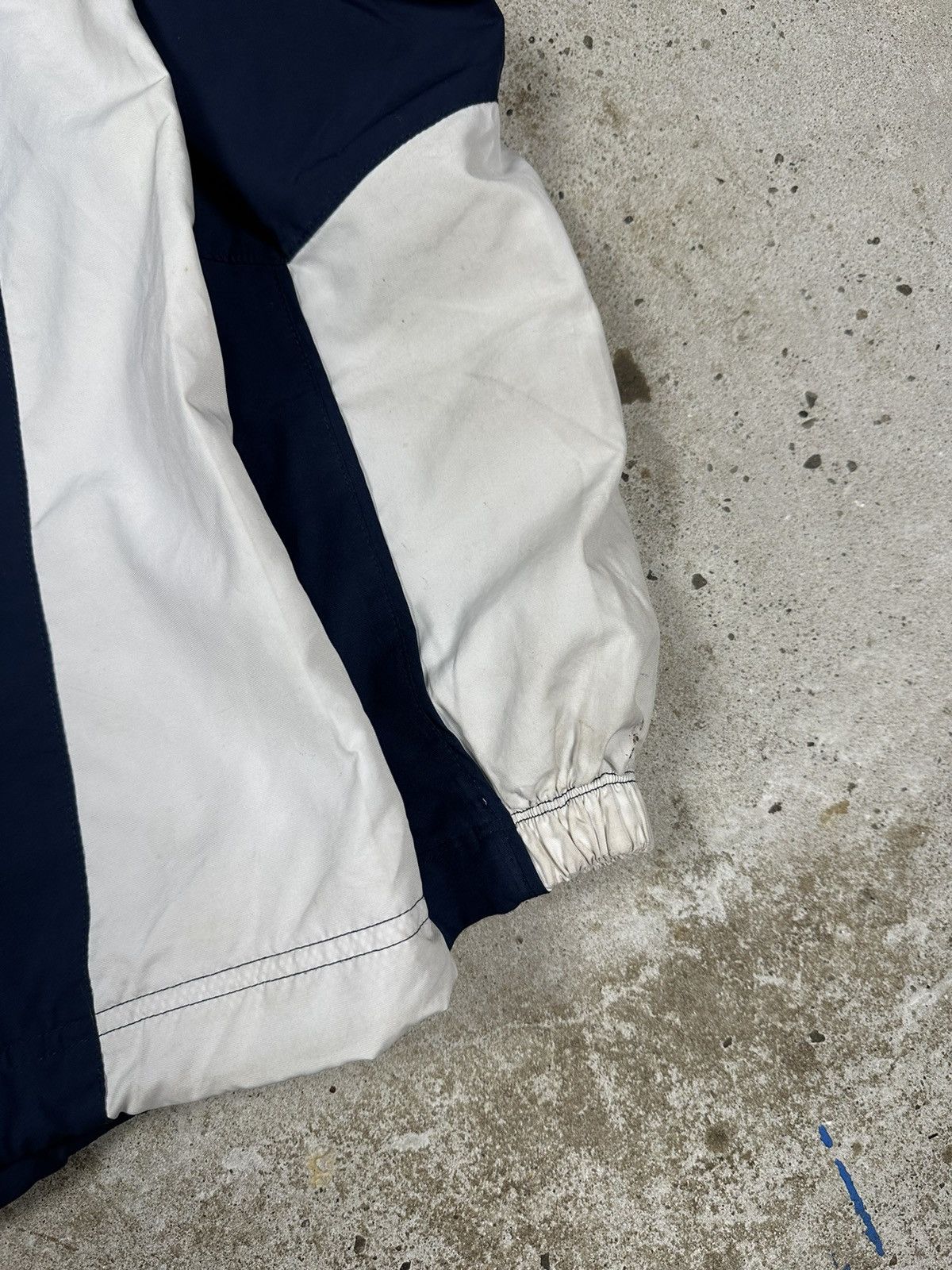 Nike × Vintage Vintage Y2K Nike Navy Track Jacket Swoosh Size US M / EU 48-50 / 2 - 11 Thumbnail