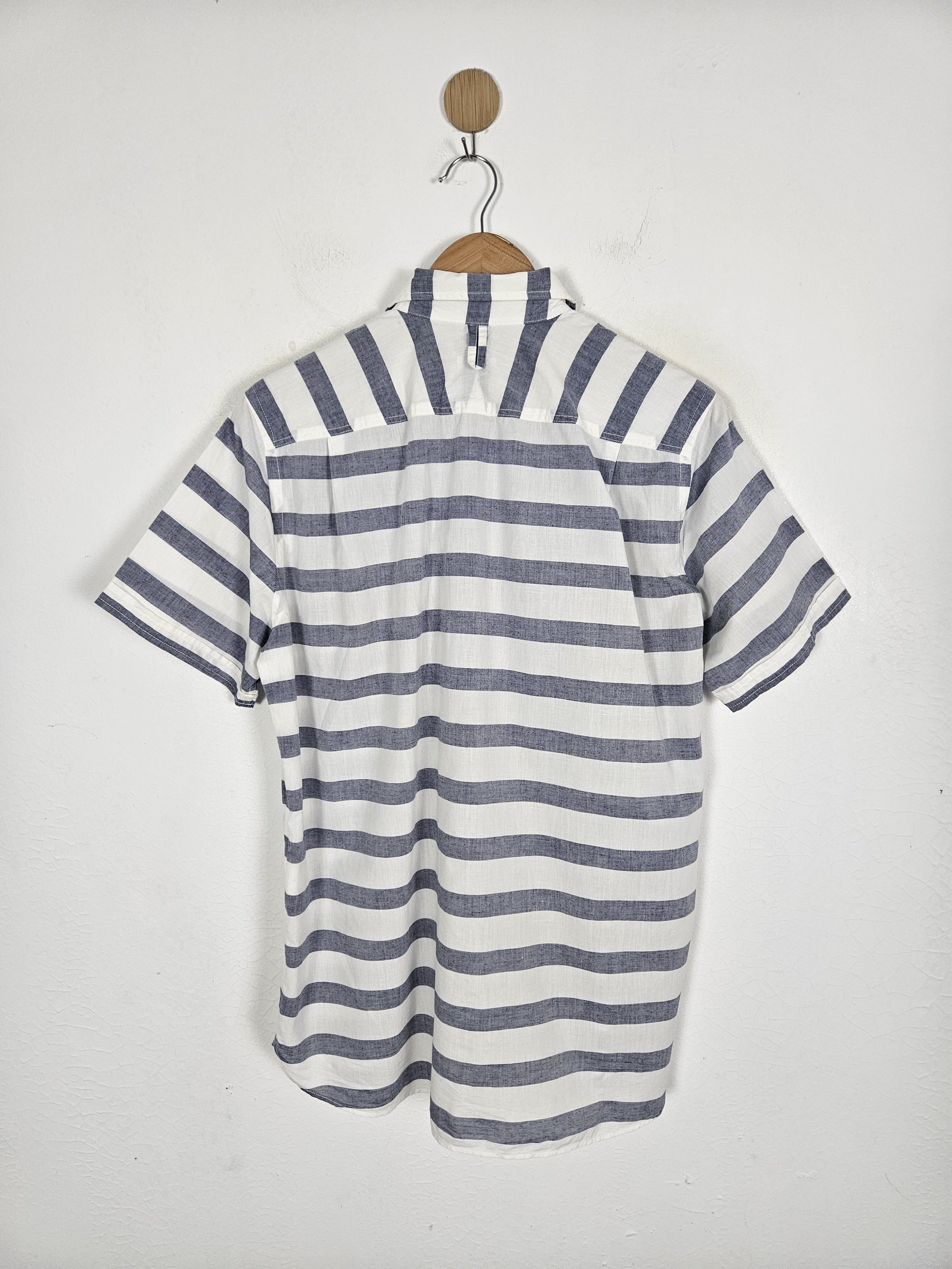 Comme des Garcons Comme des Garcons Junya Watanabe Border Shirt Size US M / EU 48-50 / 2 - 3 Thumbnail
