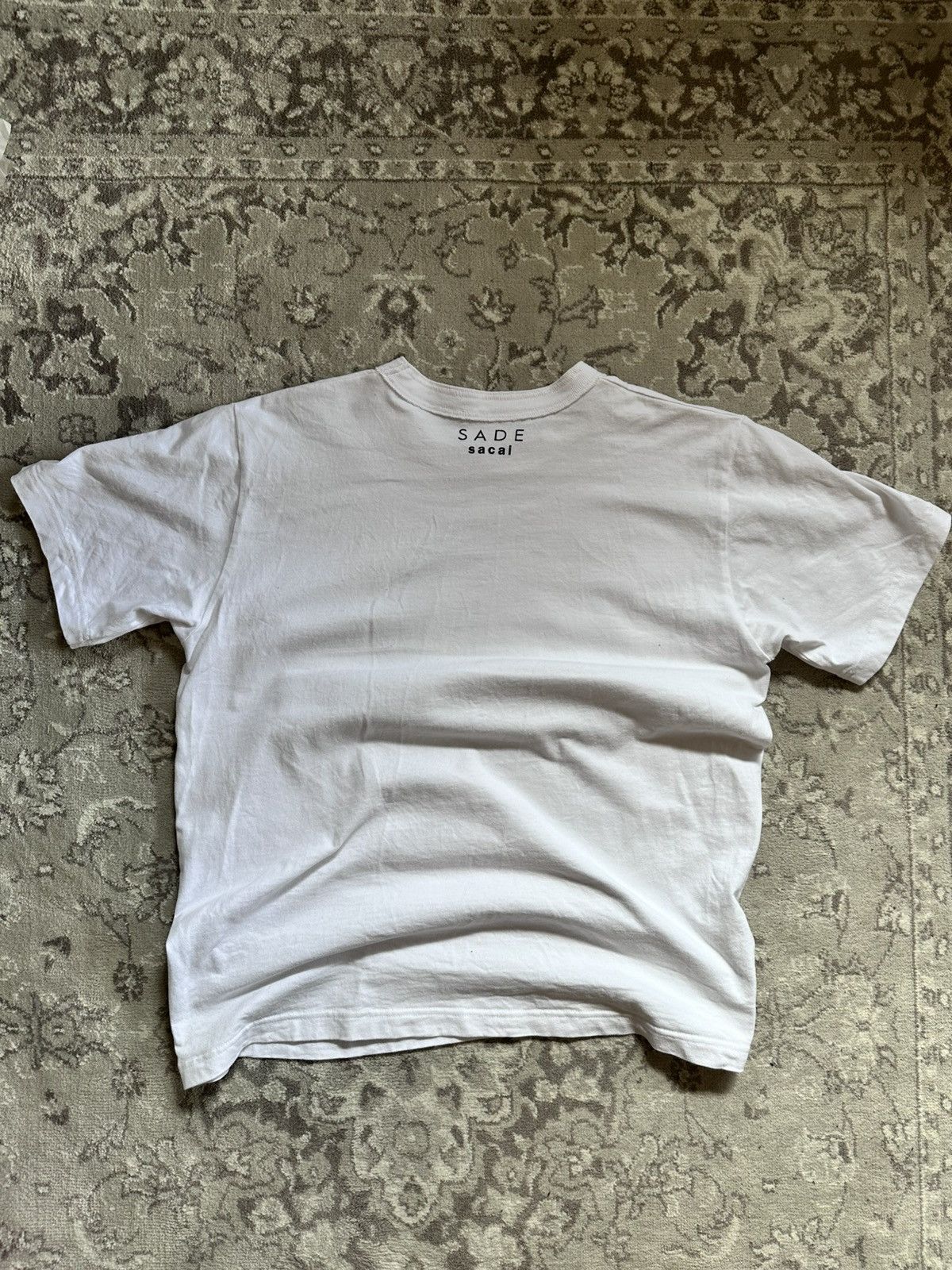 sacai sade tshirt サイズ3 Sacai Black Sade T-Shirt | WHAT'S ON THE STAR?