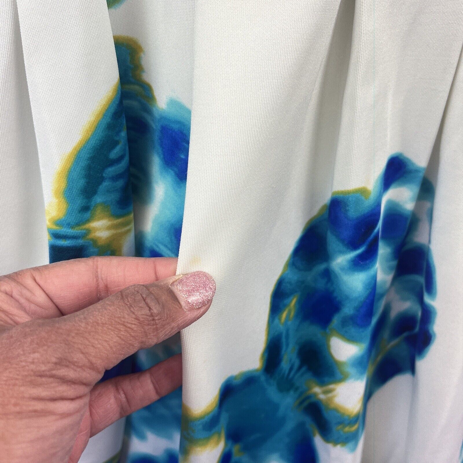 Calvin Klein Calvin Klein Dress Womens Small (estimate) Tie Dye Boho Size L / US 10 / IT 46 - 6 Thumbnail