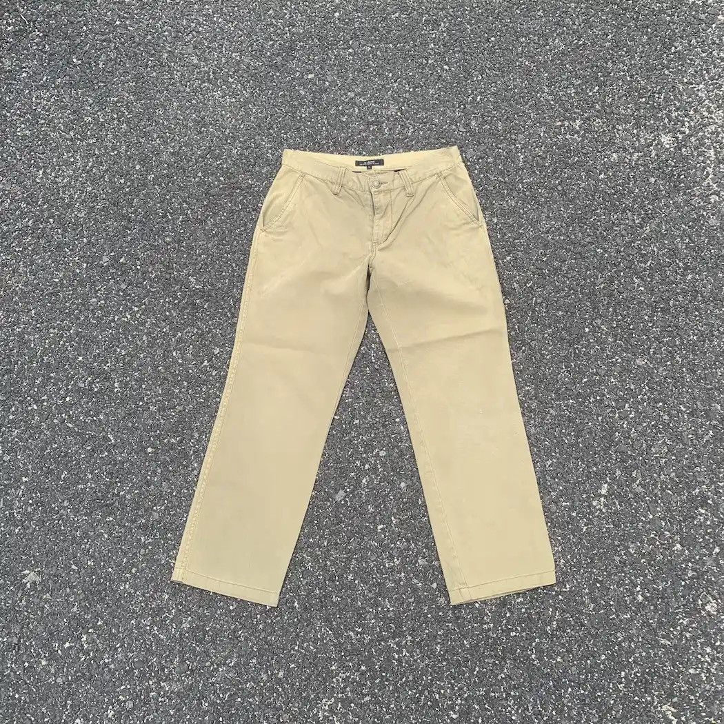 image of Archival Clothing x Buckle Vintage Jill Blaze Buckle Back Faded Pants Waist 32 in Army Green, Men's