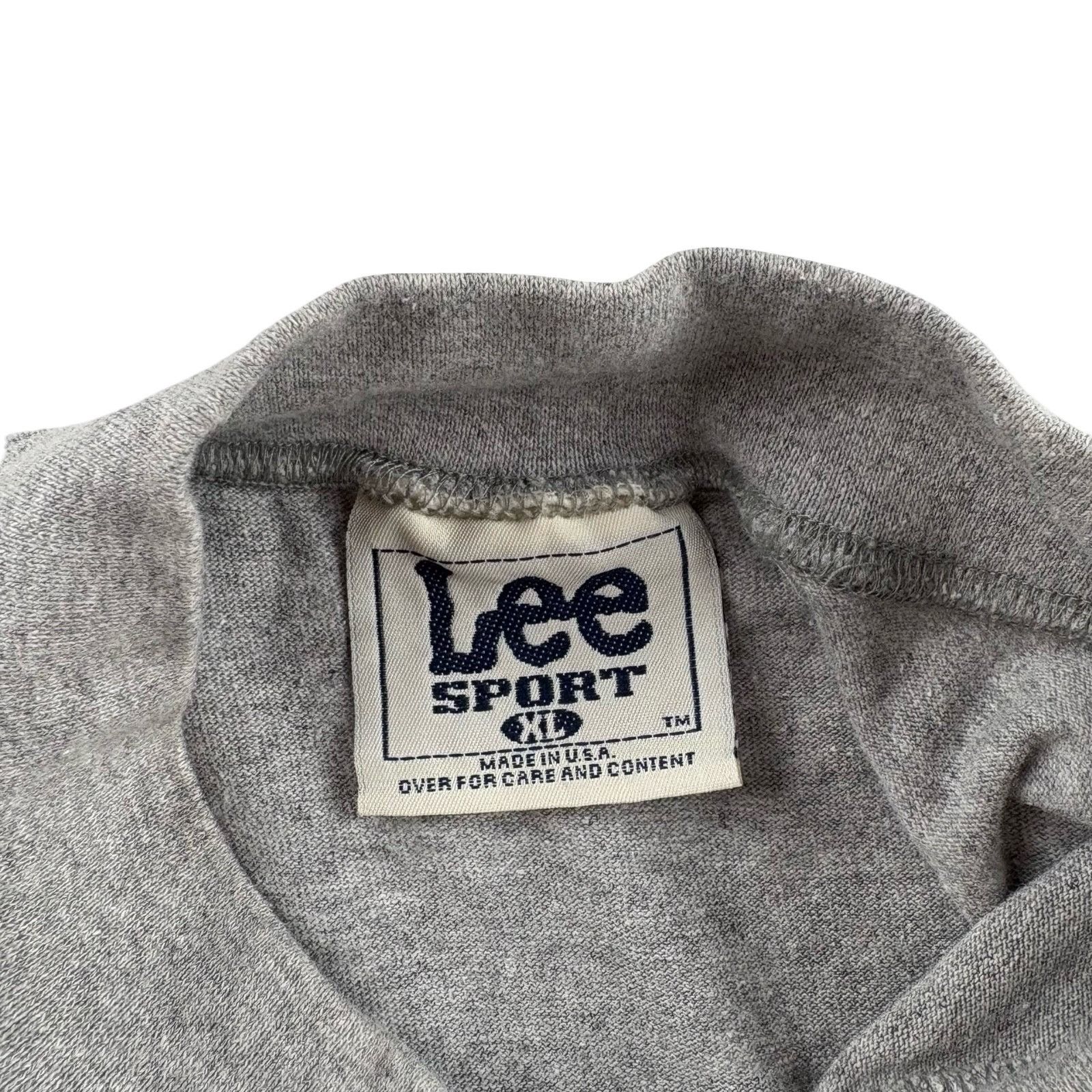 Lee Detroit Tigers x Lee Sport Cotton Blend Mock Neck L/S Shirt Size US XL / EU 56 / 4 - 3 Thumbnail