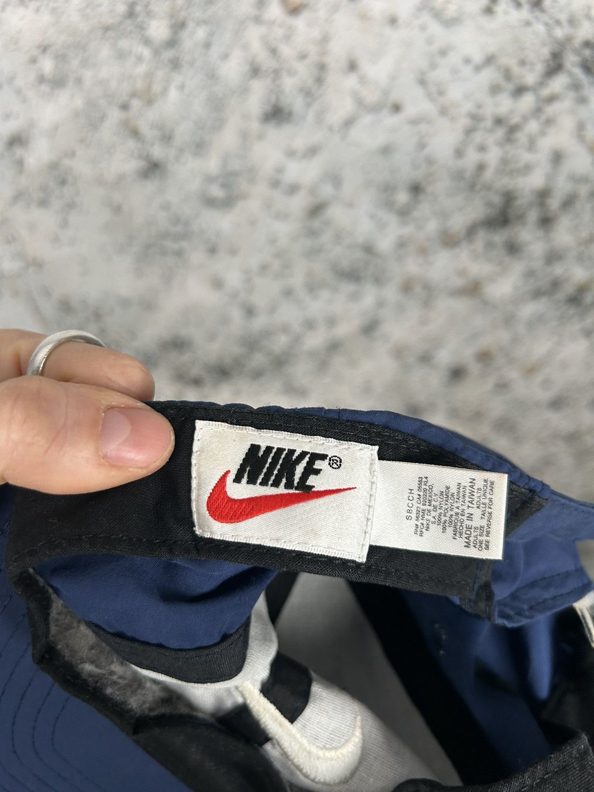 Nike Nike Vintage Swoosh Hat Cap 90s Streetwear Hype Skate Size ONE SIZE - 7 Thumbnail