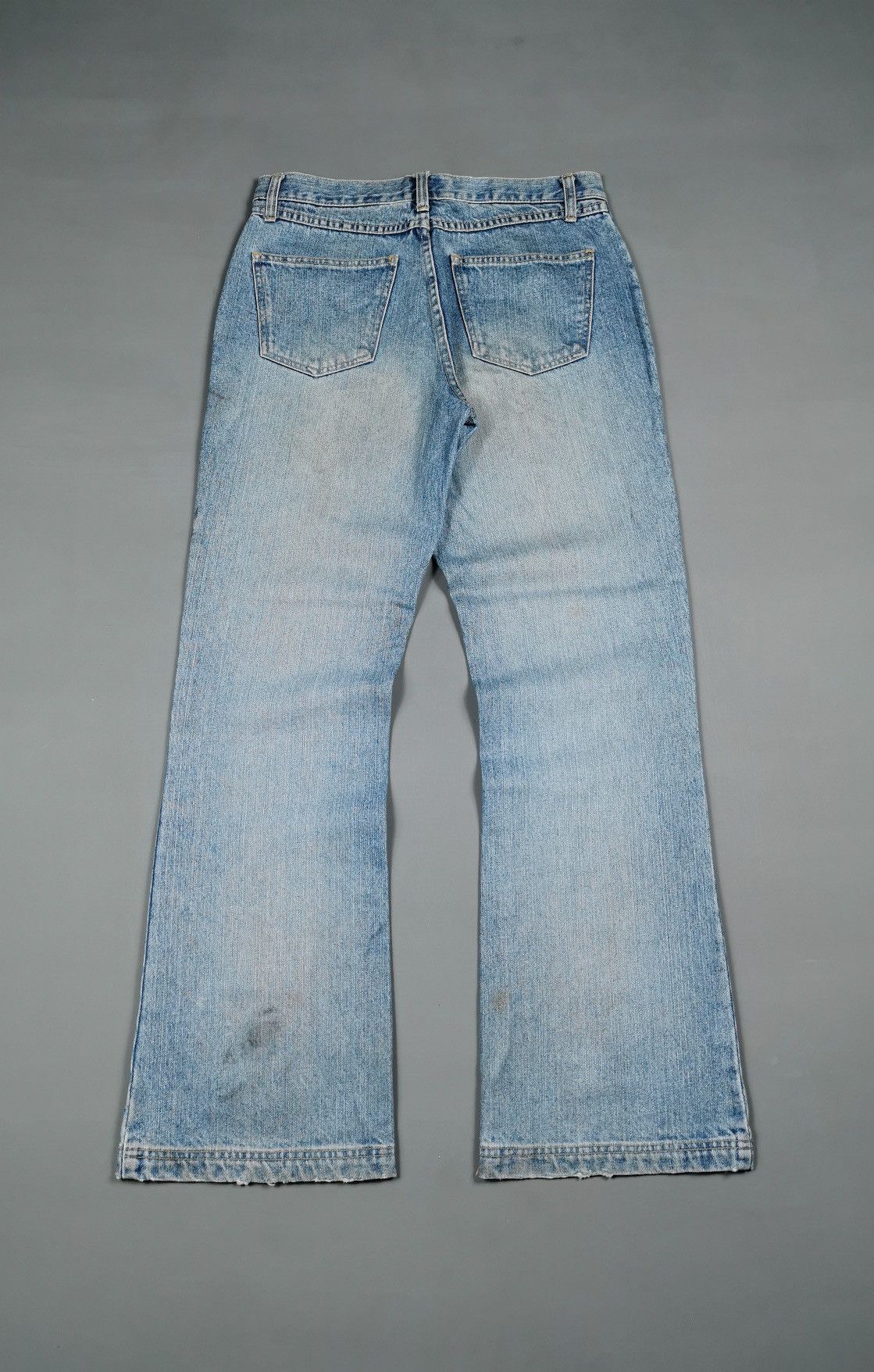 Japanese Brand Flared Evolution Japan Jeans Size US 31 - 6 Thumbnail