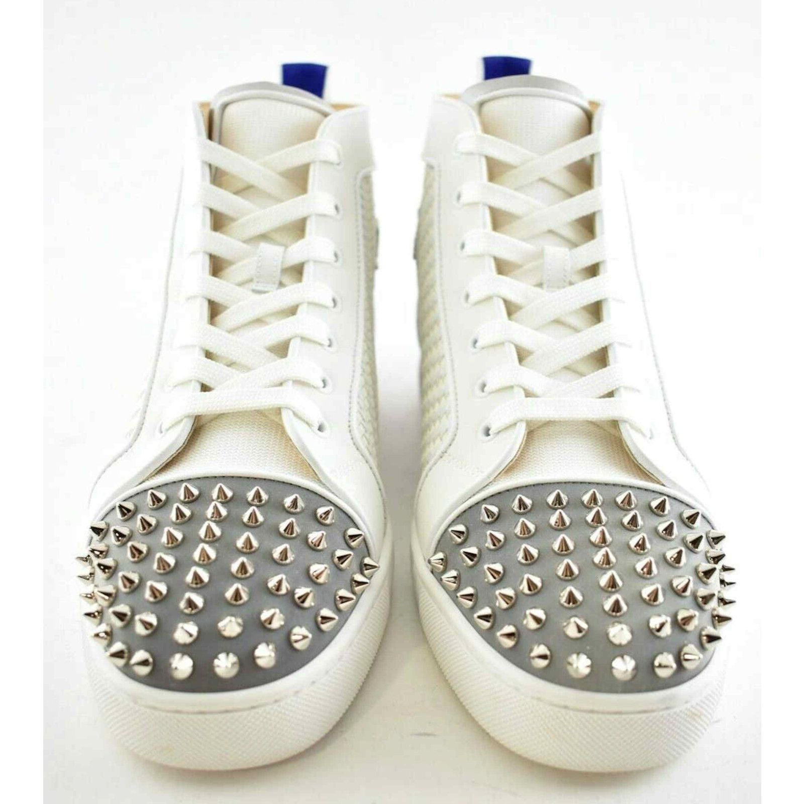 Christian Louboutin Christian Louboutin Lou Spikes Orlato High Top Sneaker Size US 11 / EU 44 - 4 Thumbnail