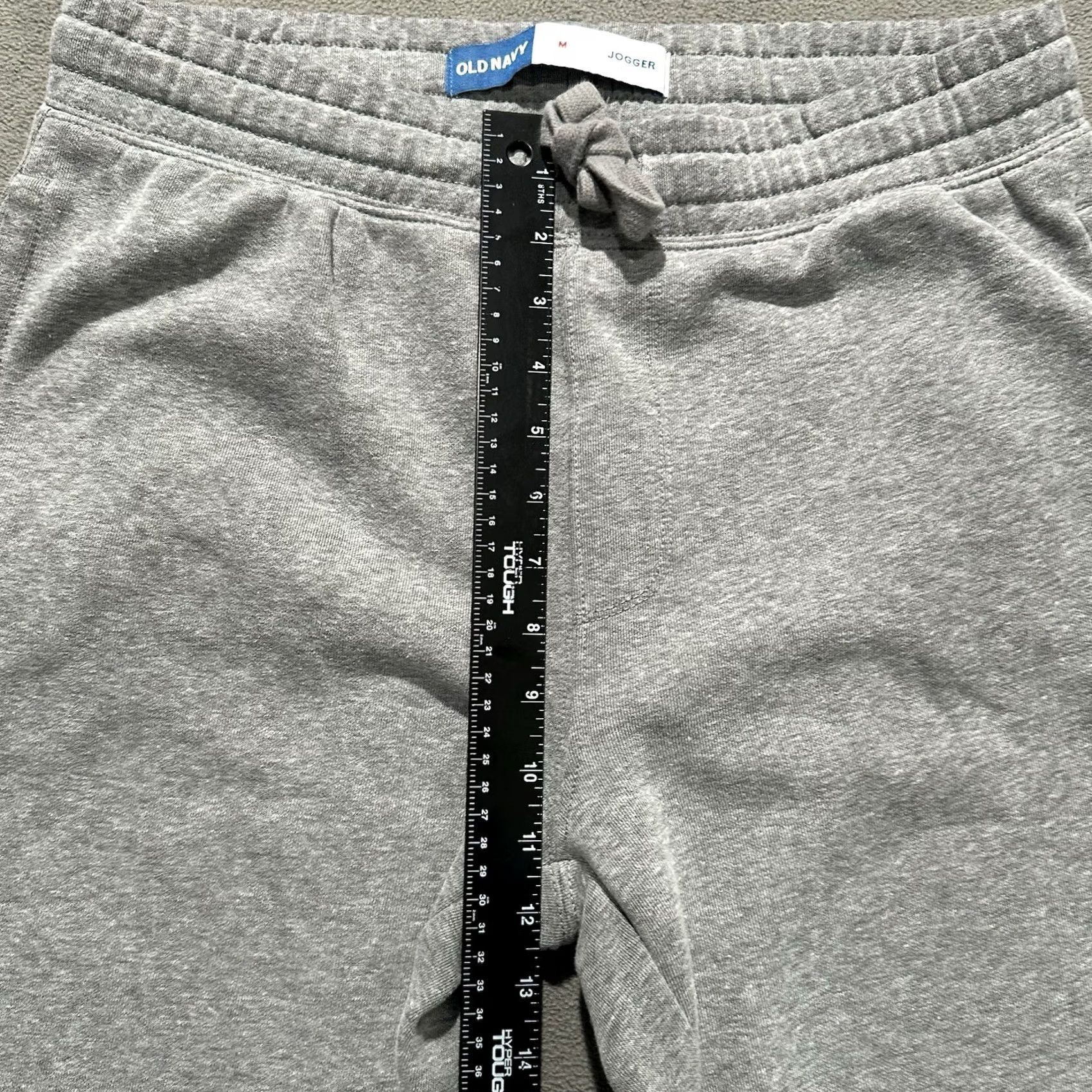 Old Navy Old Navy Pants Mens Medium Gray Tapered Jogger Cotton Blend GUC Size US 31 - 6 Thumbnail