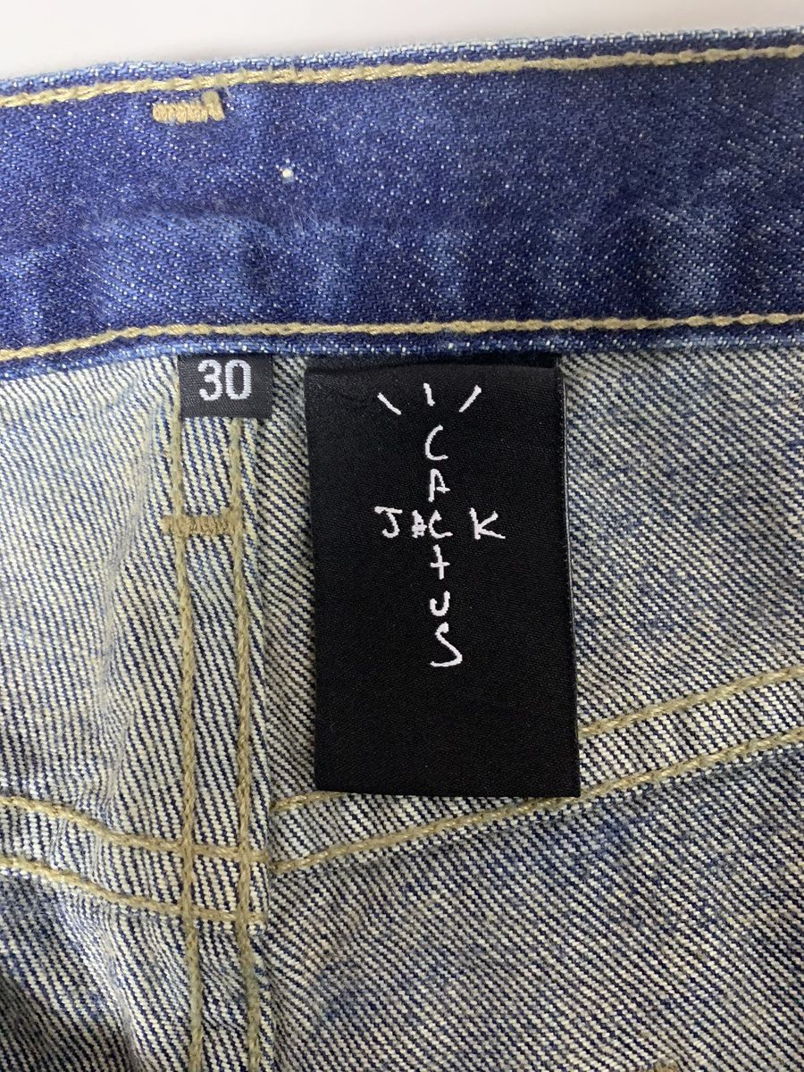 Fragment Design Travis Scott Cactus Jack For Fragment From Our Minds Denim Size US 30 / EU 46 - 7 Thumbnail