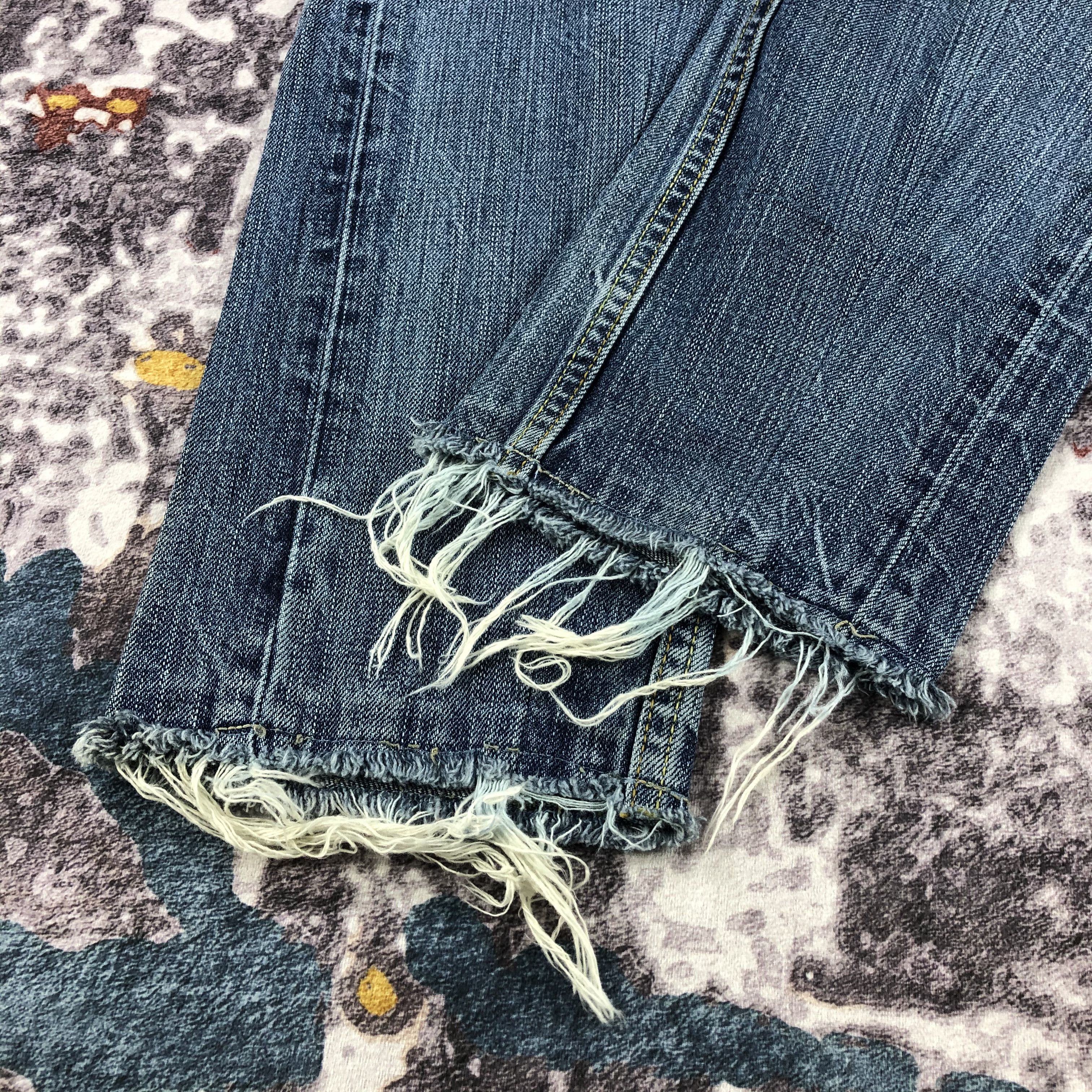 Levi's × Vintage Vintage Distress Levis 501 Jeans-JM2094 Size US 35 - 4 Thumbnail
