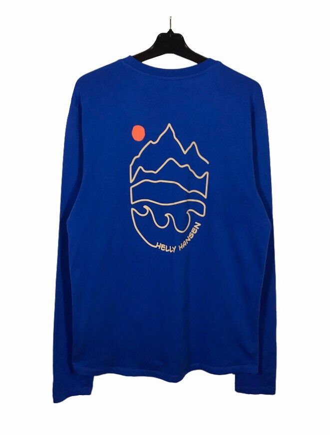 Helly Hansen Helly Hansen Longsleeve Big Logo Blue L Size Size US L / EU 52-54 / 3 - 1 Thumbnail