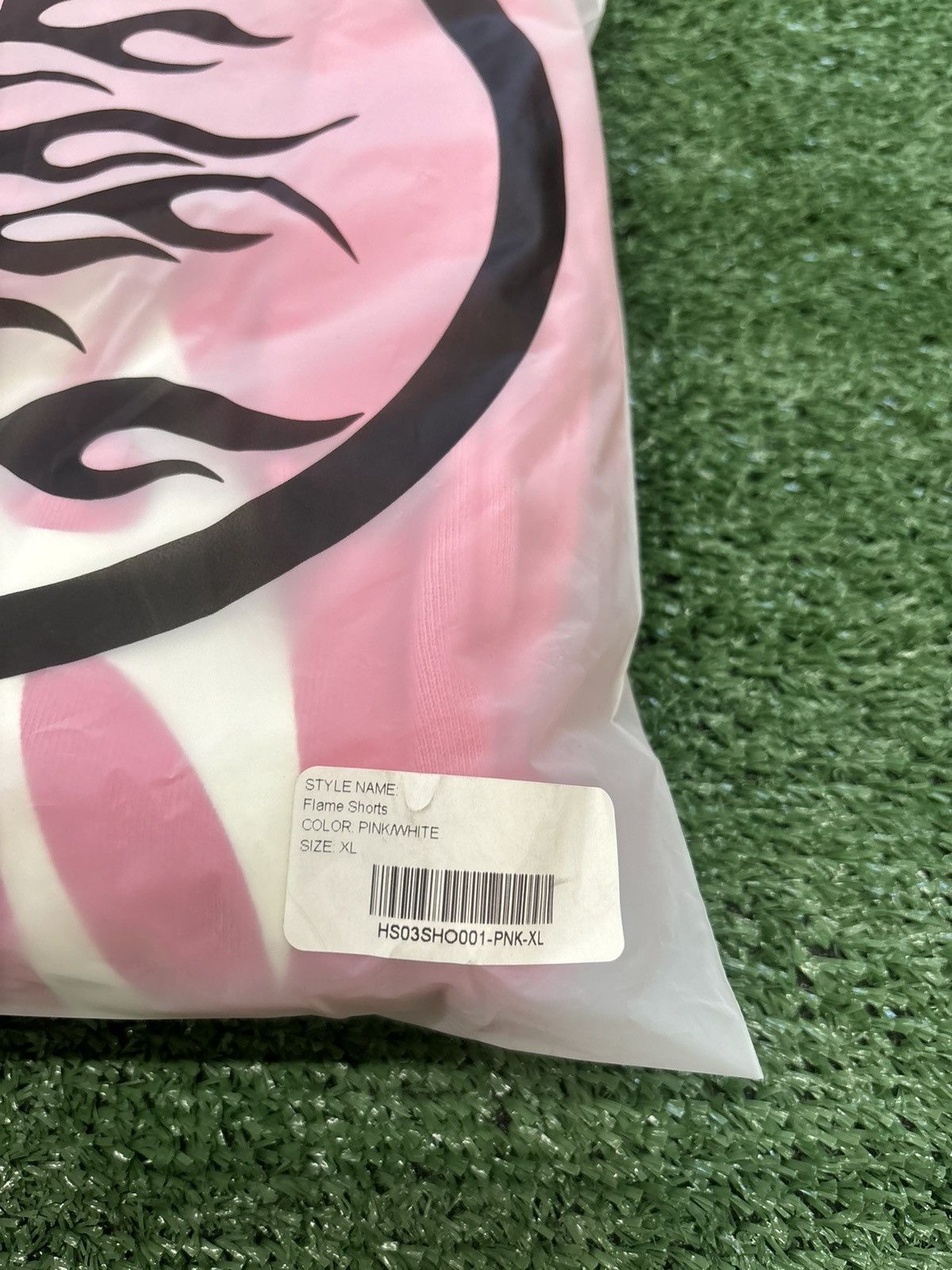 HELLSTAR Hellstar Pink White Flame Shorts Size US 32 / EU 48 - 8 Thumbnail