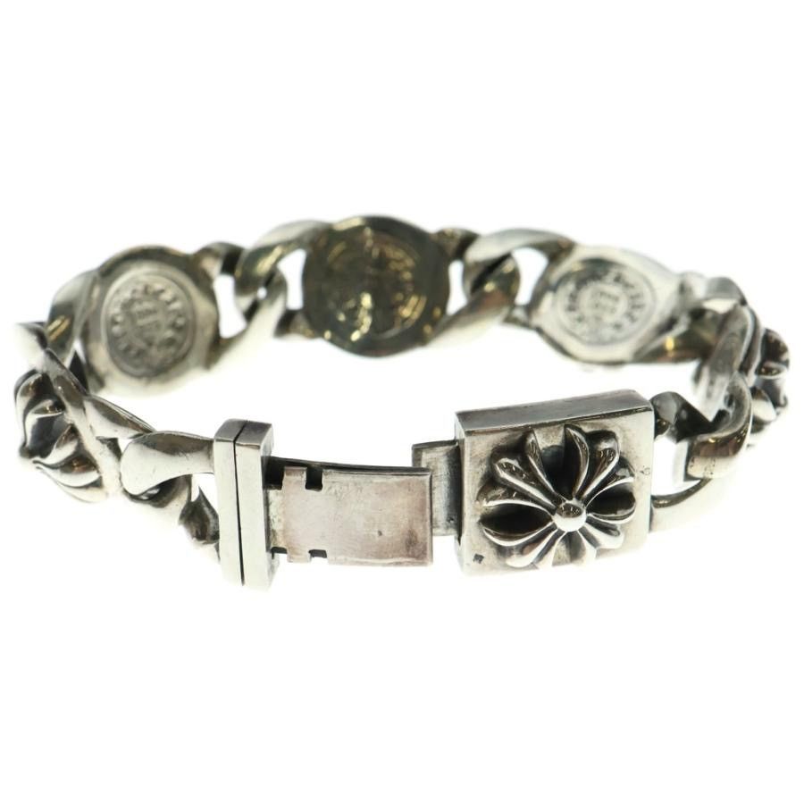 Chrome Hearts CHROME HEARTS CROSS LINK 5link Bracelet Silver Size ONE SIZE - 6 Thumbnail
