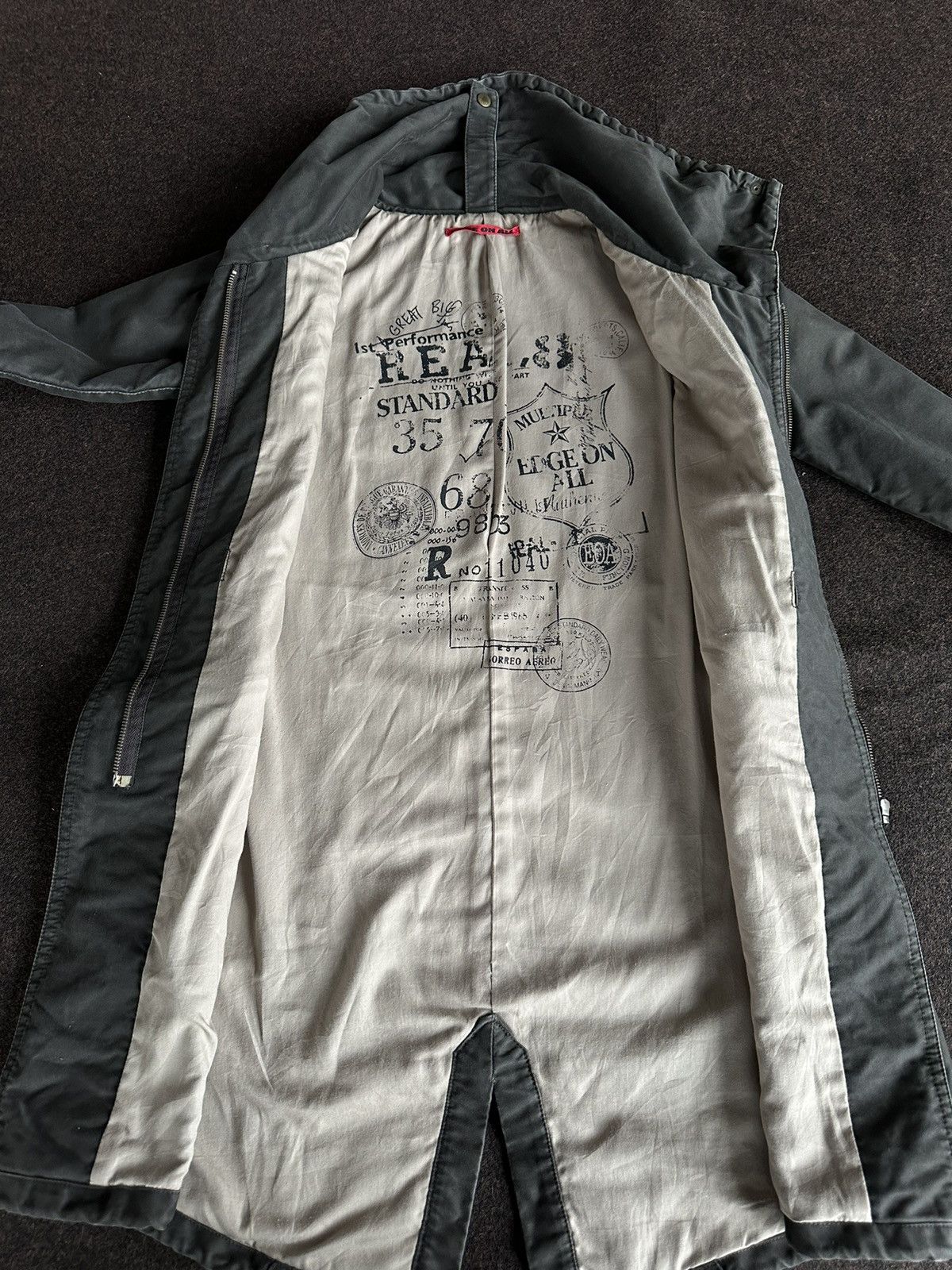 If Six Was Nine × Japanese Brand × Vintage Vintage Edge On All Parka Jacket Z84 Size US S / EU 44-46 / 1 - 6 Thumbnail