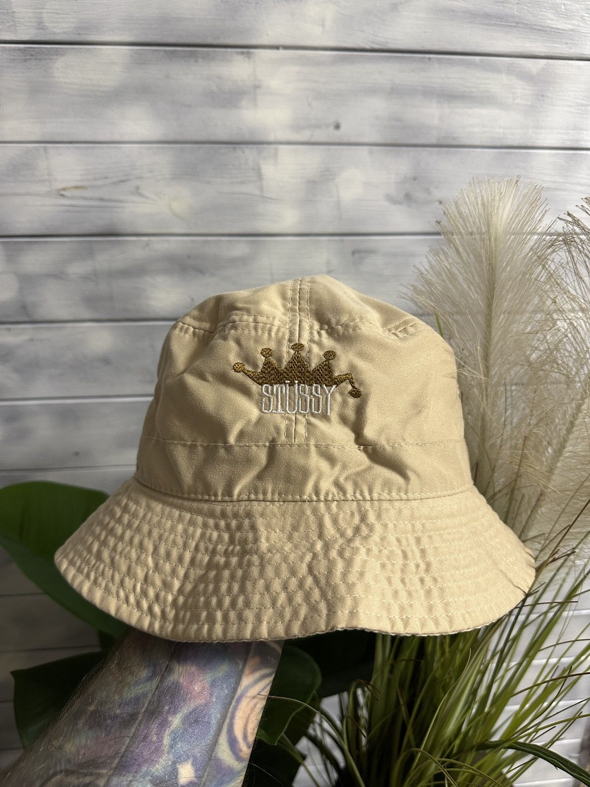 Stussy Rare Vintage Panama Stussy Hat Crown Size ONE SIZE - 1 Thumbnail