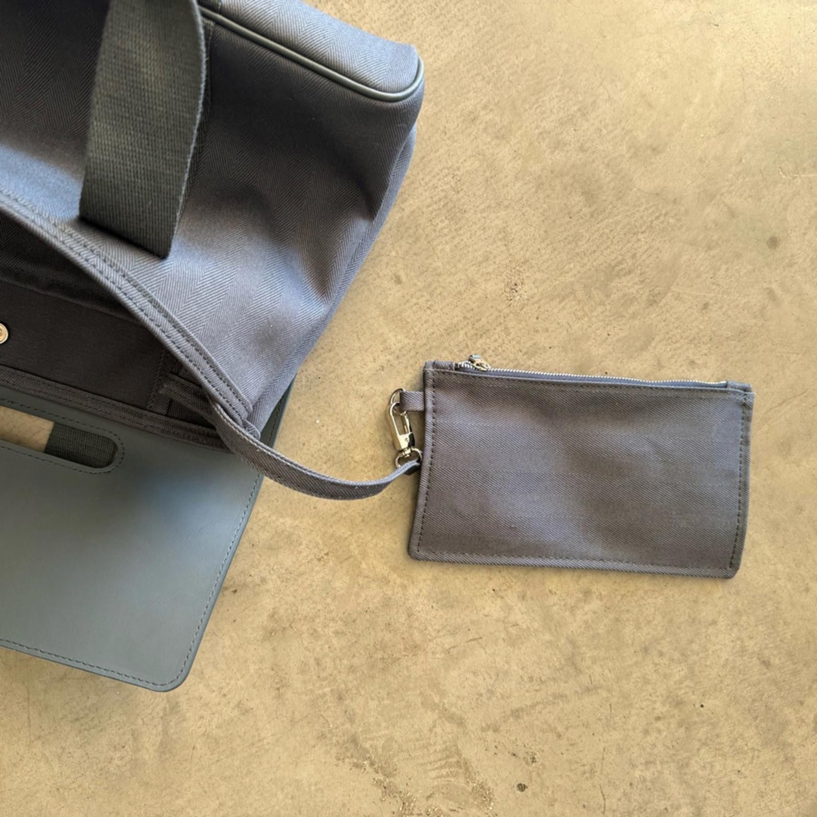 Nordstrom Valparaiso Style Canvas Tote Bag / Blue Size ONE SIZE - 6 Thumbnail