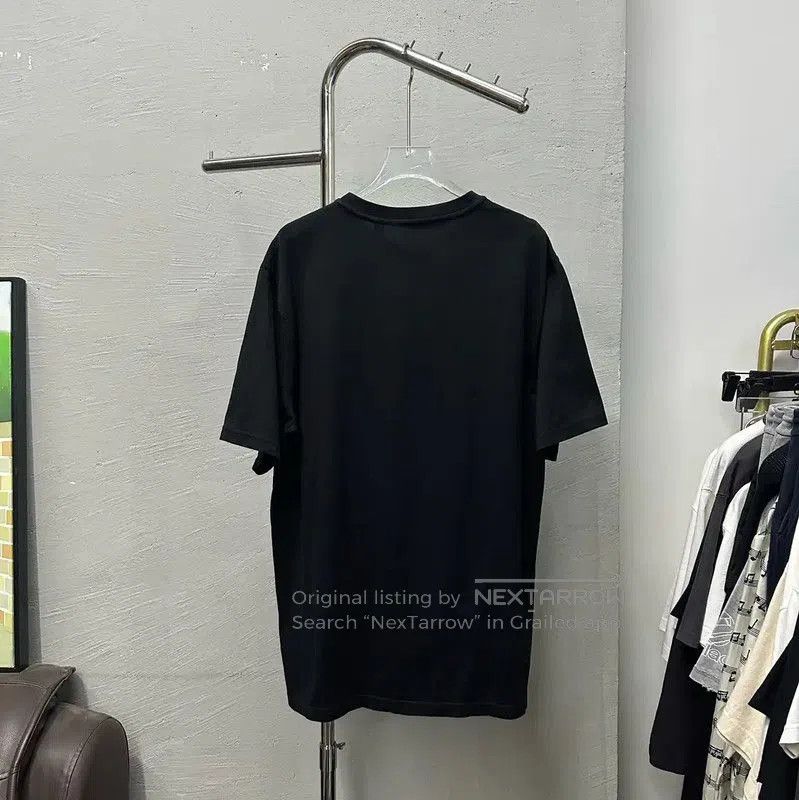 Burberry Burberry Black Cotton Logo Men's T. Size US M / EU 48-50 / 2 - 4 Thumbnail
