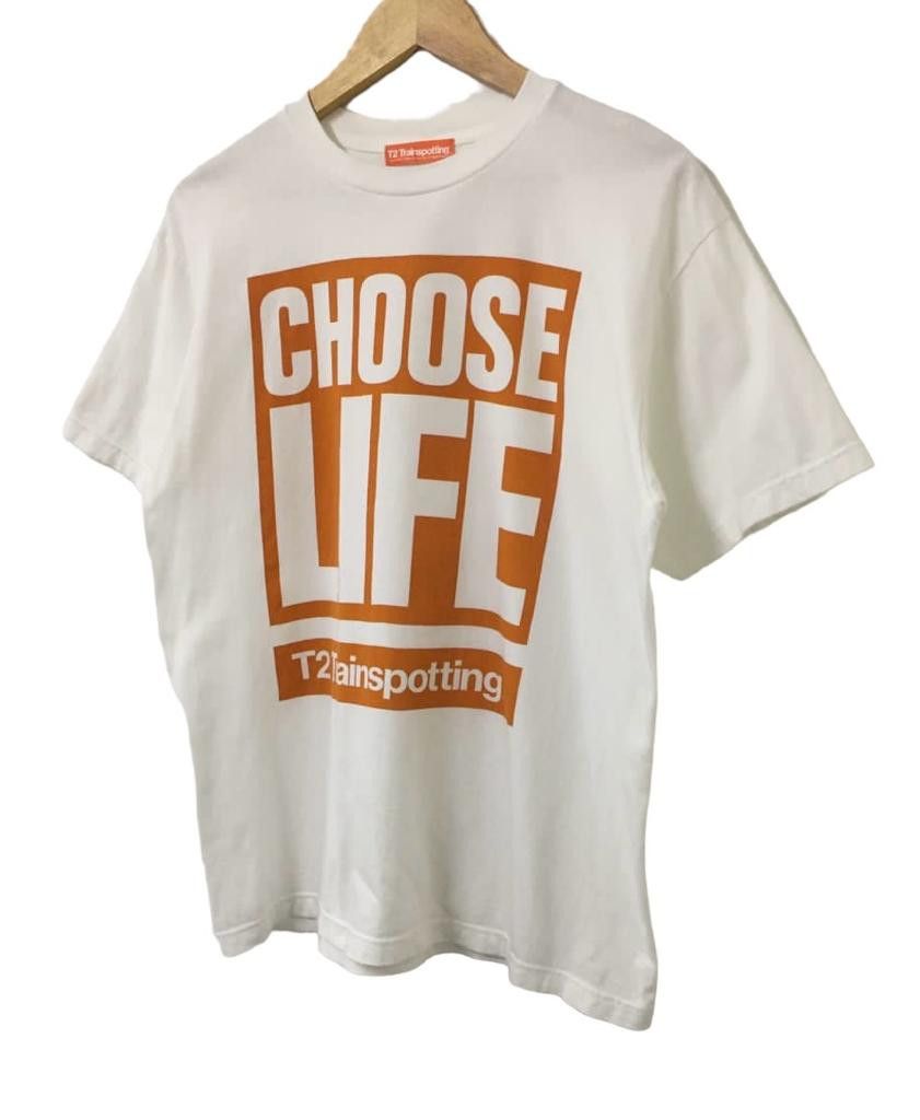 Japanese Brand TRAINSPOTTING T2 CHOOSE LIFE THRILLER COMEDY MOVIE TSHIRT Size US L / EU 52-54 / 3 - 4 Thumbnail