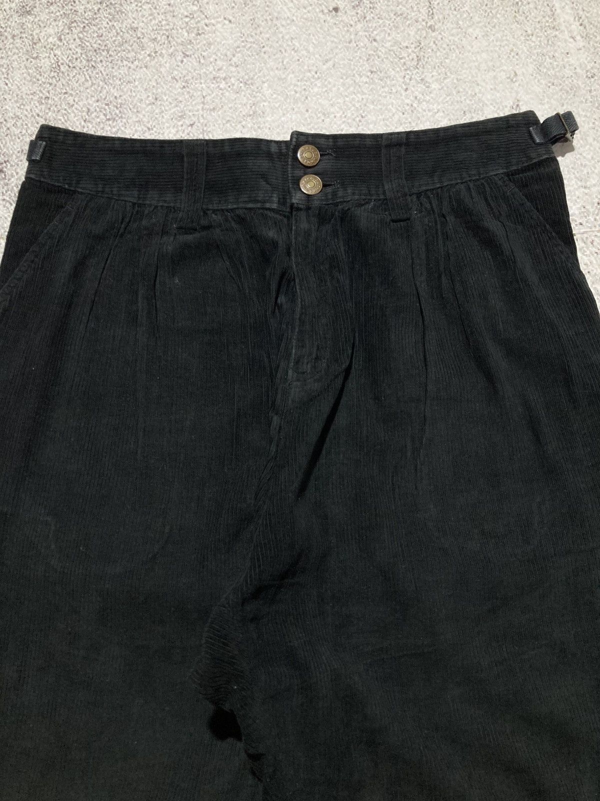 Issey Miyake 2000s Tsumori Chisato by Issey Miyake Corduroy Pants Black Size US 29 - 3 Thumbnail