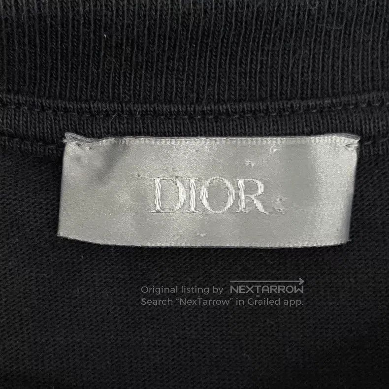 Dior Dior Black cherry blossom embroidered pocket round-neck co Size US M / EU 48-50 / 2 - 5 Thumbnail