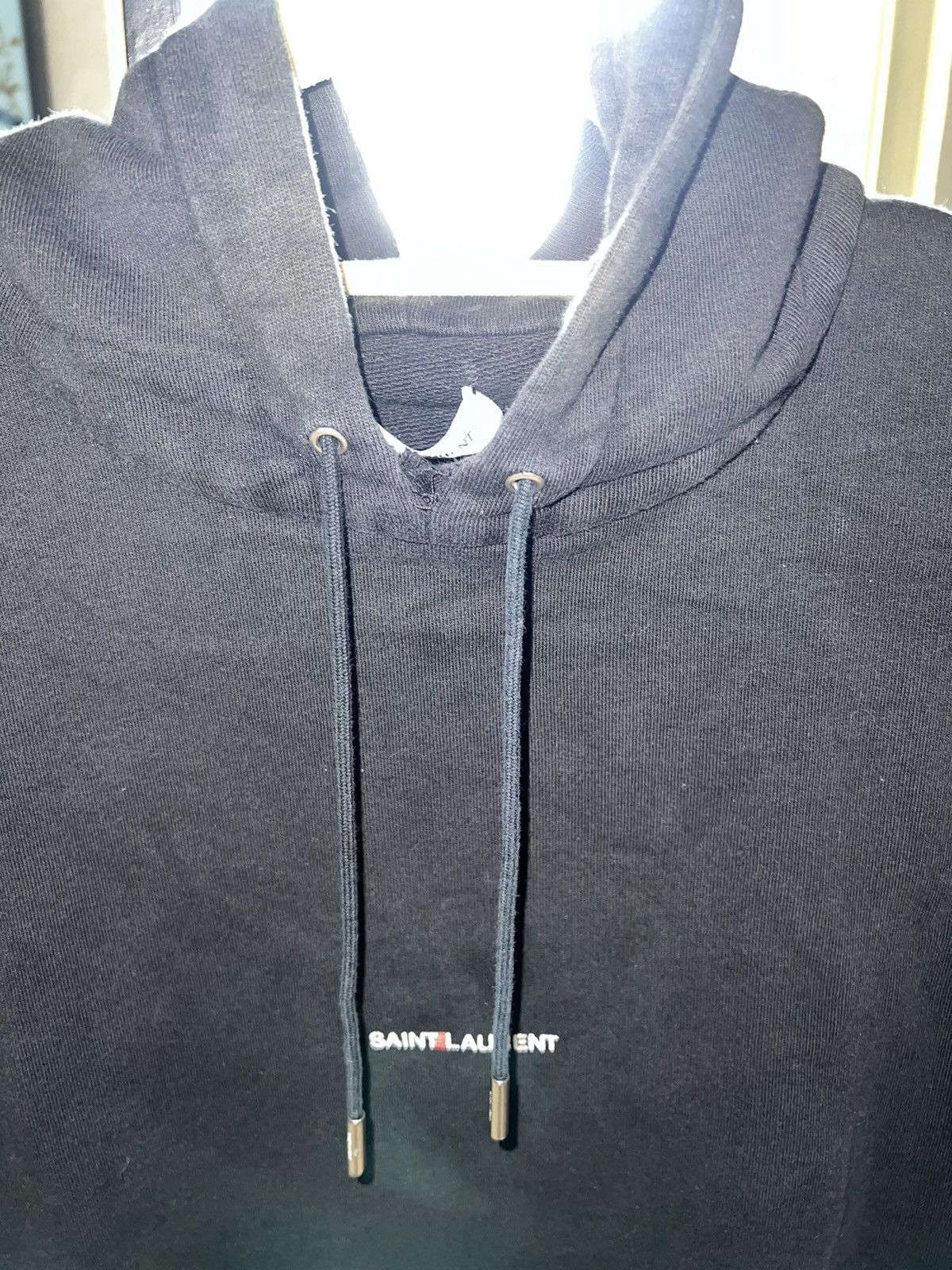 Saint Laurent Paris Black Saint Laurent Hoodie Size US S / EU 44-46 / 1 - 2 Thumbnail