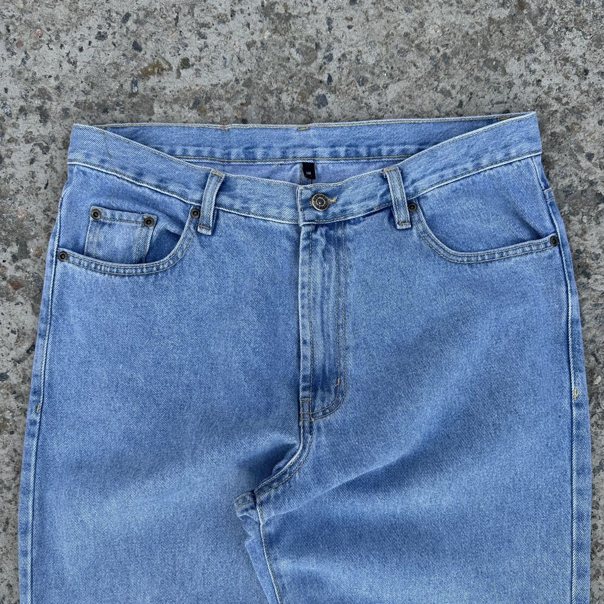 Santa Cruz Skateboards Vintage Western Blue Circle Jeans Size 34 Baggy Old Money Size US 34 / EU 50 - 7 Thumbnail