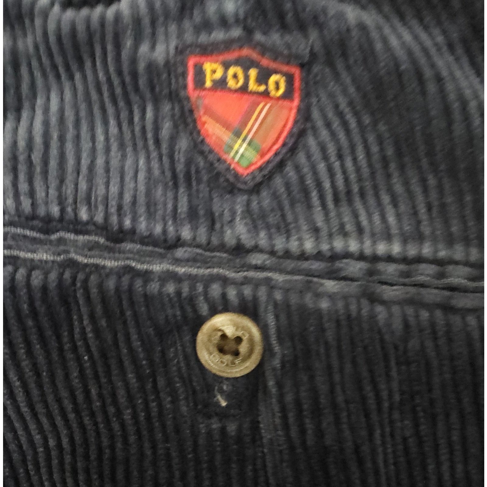 Polo Ralph Lauren Polo Golf Ralph Lauren Pleated Corduroy Trousers Logo Wide Size US 36 / EU 52 - 5 Thumbnail