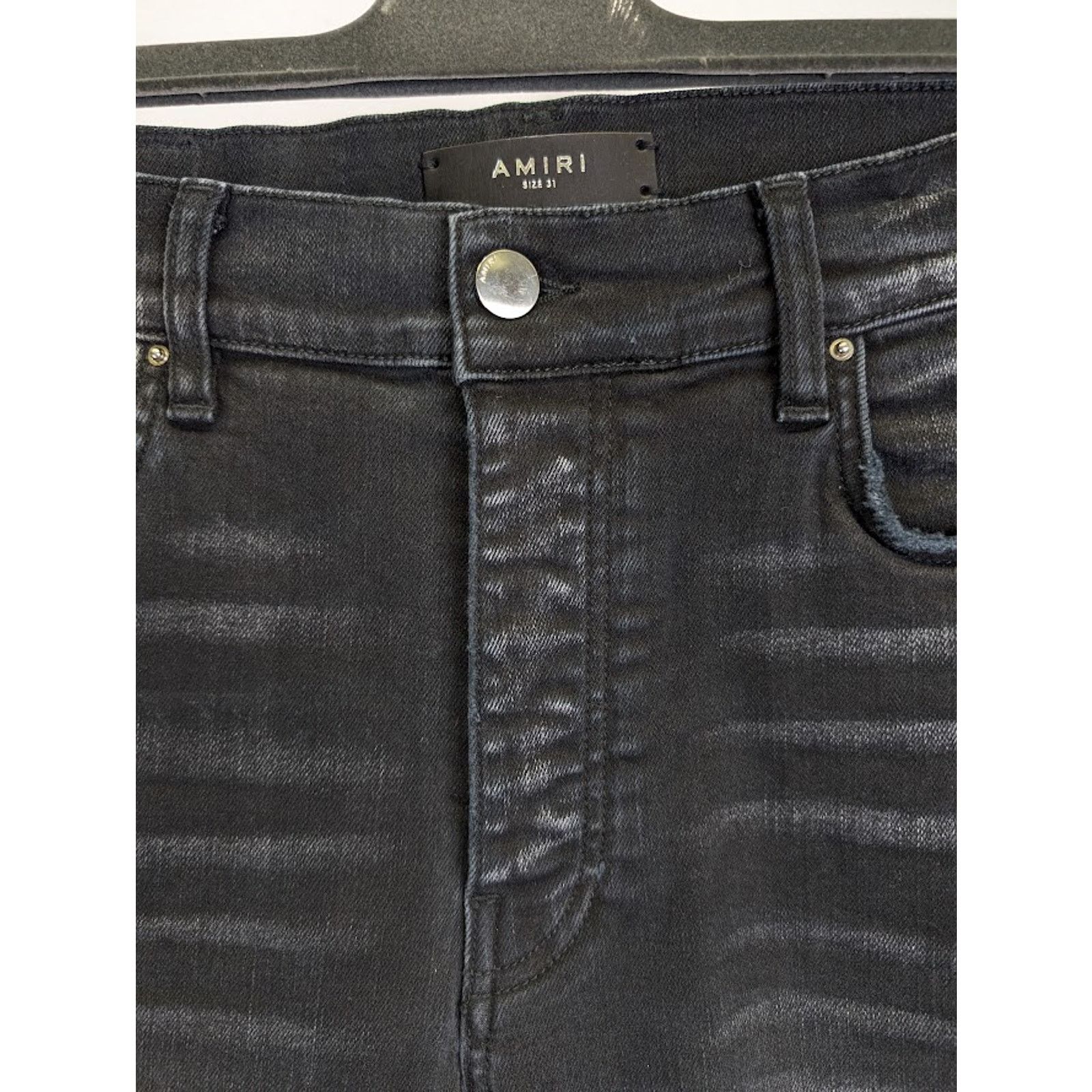 Amiri o1rshd1 Q:2 / Playboy Magazine Jean in Aged Black Size US 33 - 11 Thumbnail