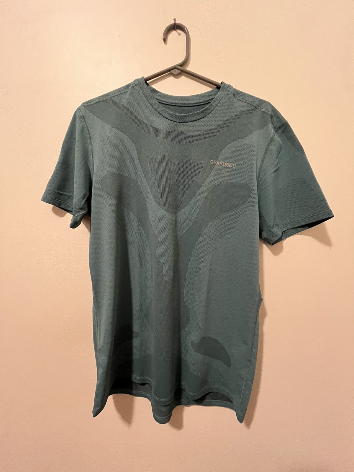 Gyakusou × Nike Nike Gyakusou Sweat Map Shirt | Blue | M | Grailed