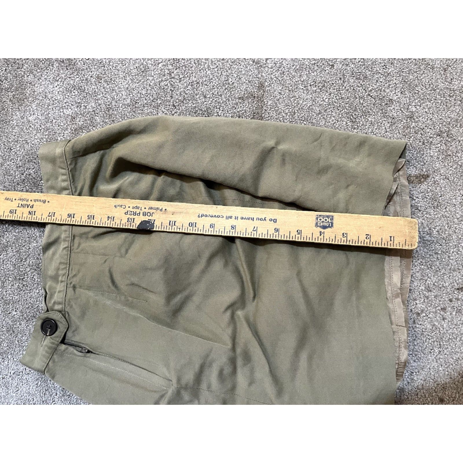 Banana Republic Banana Republic Skirt Women’s Acetate Rayon Straight & Pencil Lined SZ 2 Beige Size 26" / US 2 / IT 38 - 4 Thumbnail