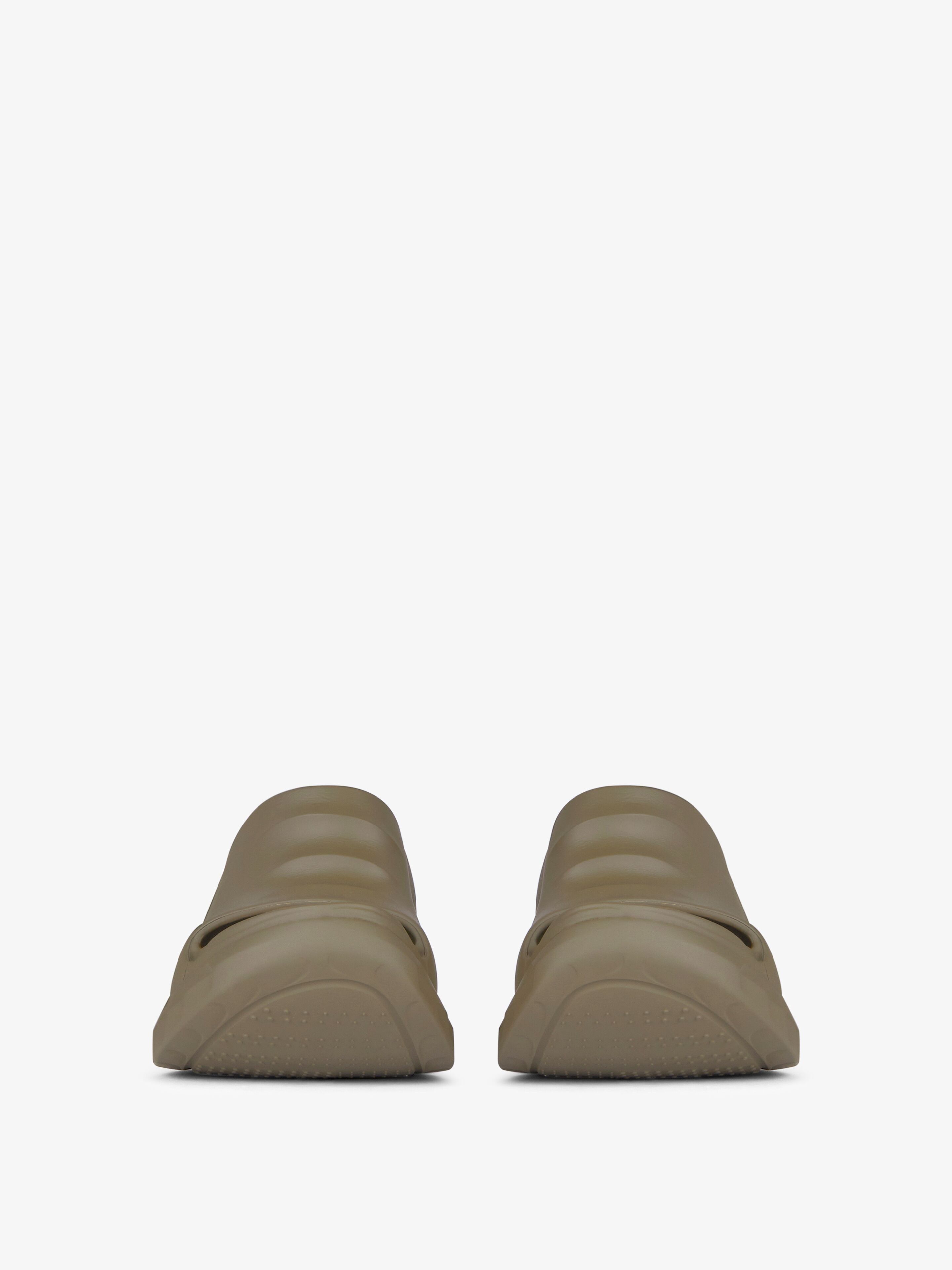 Givenchy oc11z0825 Marshmallow Wedge Sandals In Rubber in Green Size US 9 / IT 39 - 2 Thumbnail