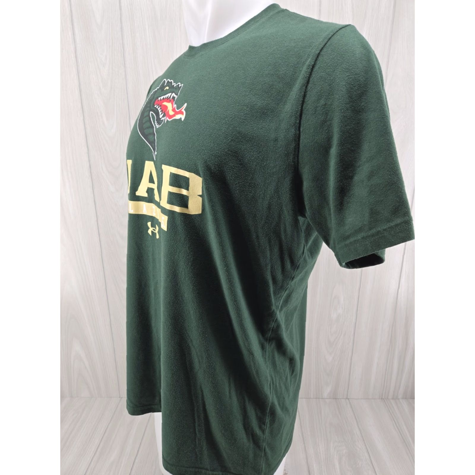 Under Armour UAB Blazers Under Armour Short Sleeve Shirt Men's Large Green Size US L / EU 52-54 / 3 - 4 Thumbnail