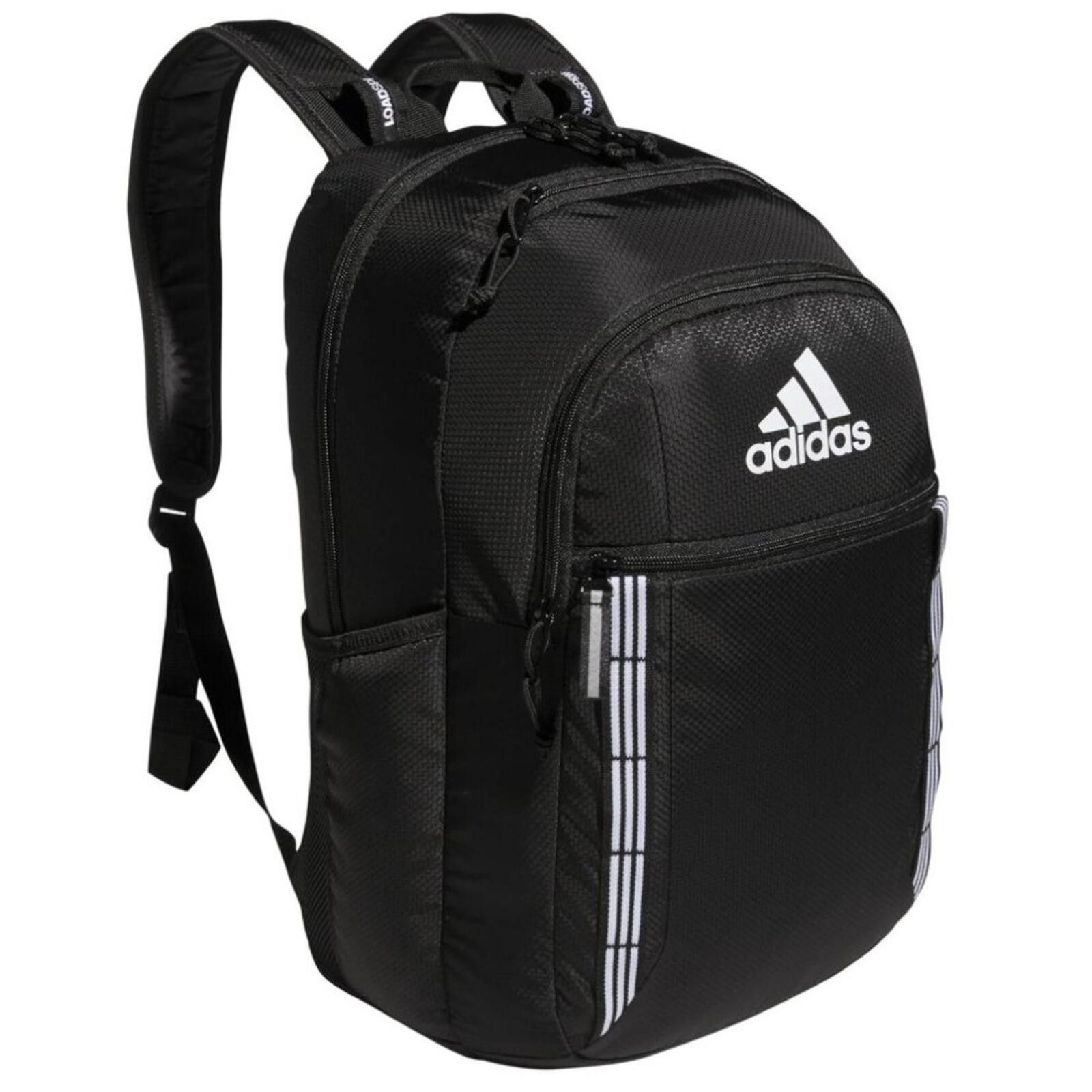 Adidas Adidas Excel 7 Backpack Black/White 3 Stripe for 16" Laptop Size ONE SIZE - 1 Thumbnail