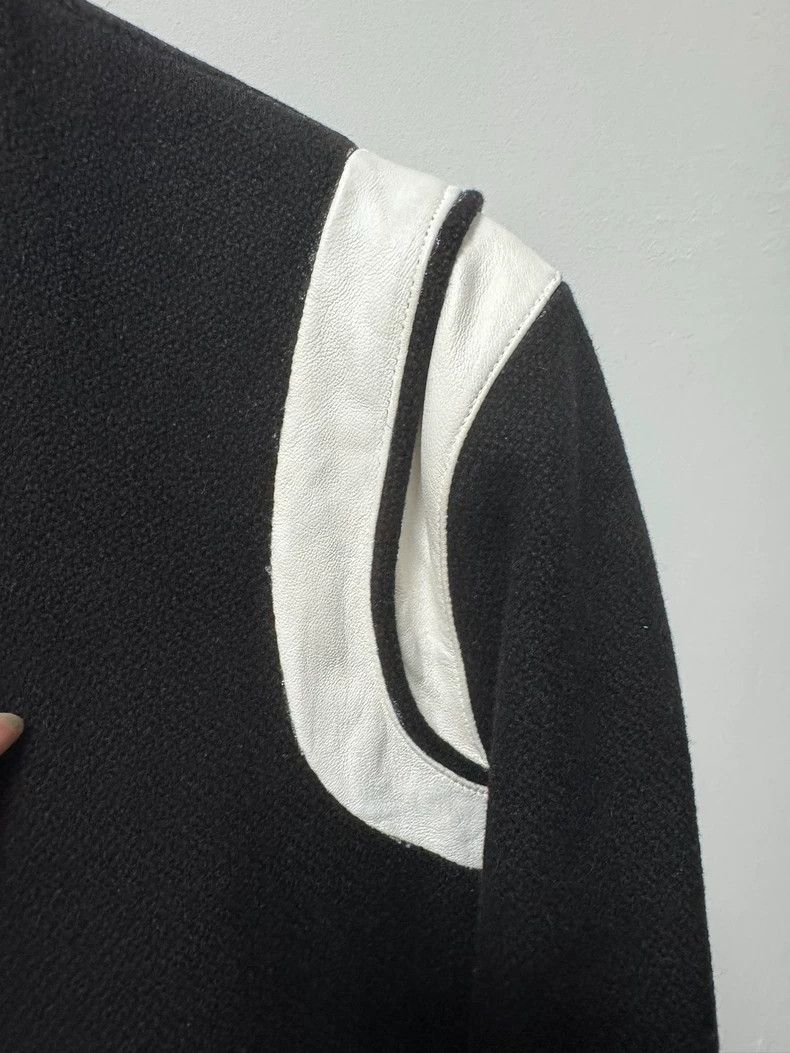 Saint Laurent Paris Saint Laurent Paris 15fw patchwork black and white Teddy ja Size US S / EU 44-46 / 1 - 4 Thumbnail