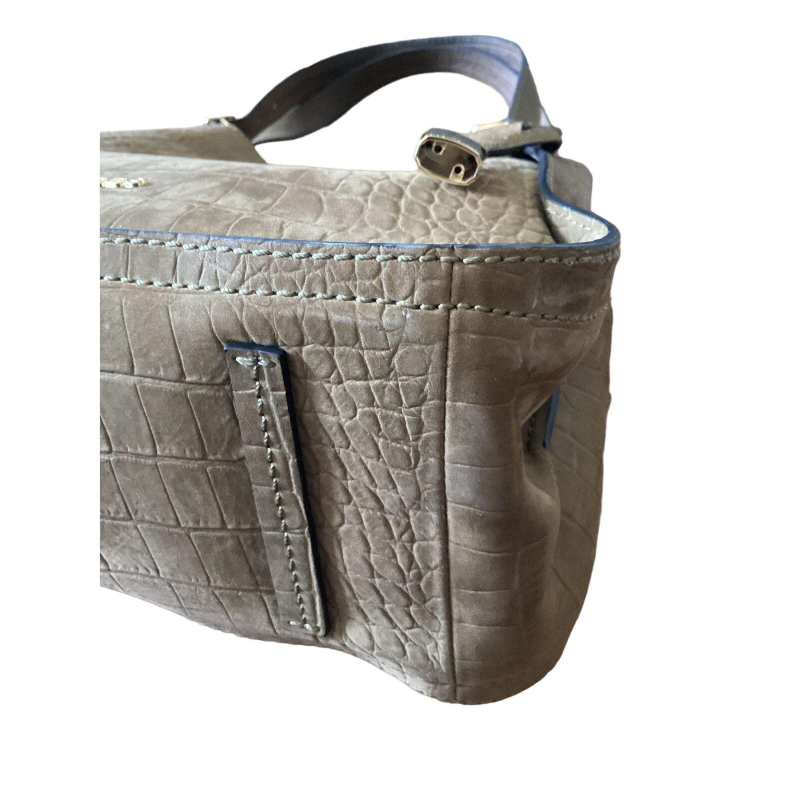 Marc Jacobs MARC JACOBS The Director Tote Shoulder Bag Crocodile Taupe Size ONE SIZE - 10 Thumbnail