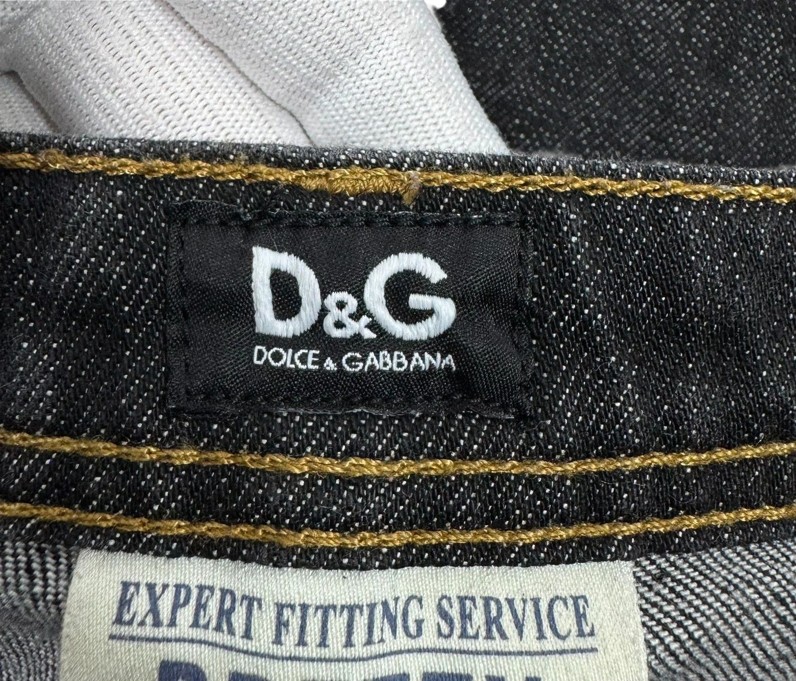 Dolce & Gabbana Dolce & Gabbana Vintage Jeans Ankle Zip Crop size 30 Size 30" / US 8 / IT 44 - 16 Thumbnail