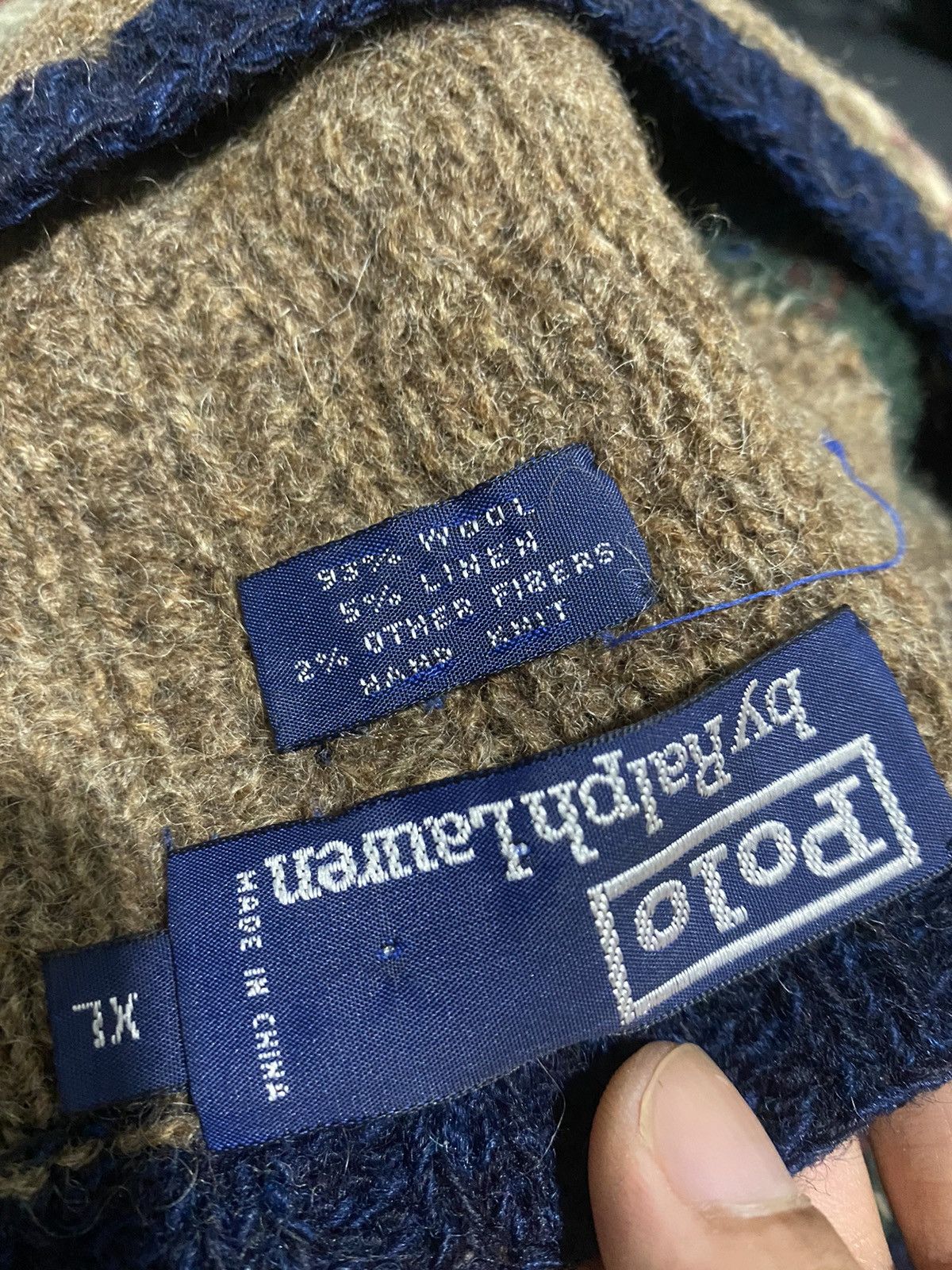 Polo Ralph Lauren Rare 90s Vintage Polo ralph lauren ski Knitwear Size US XL / EU 56 / 4 - 11 Thumbnail