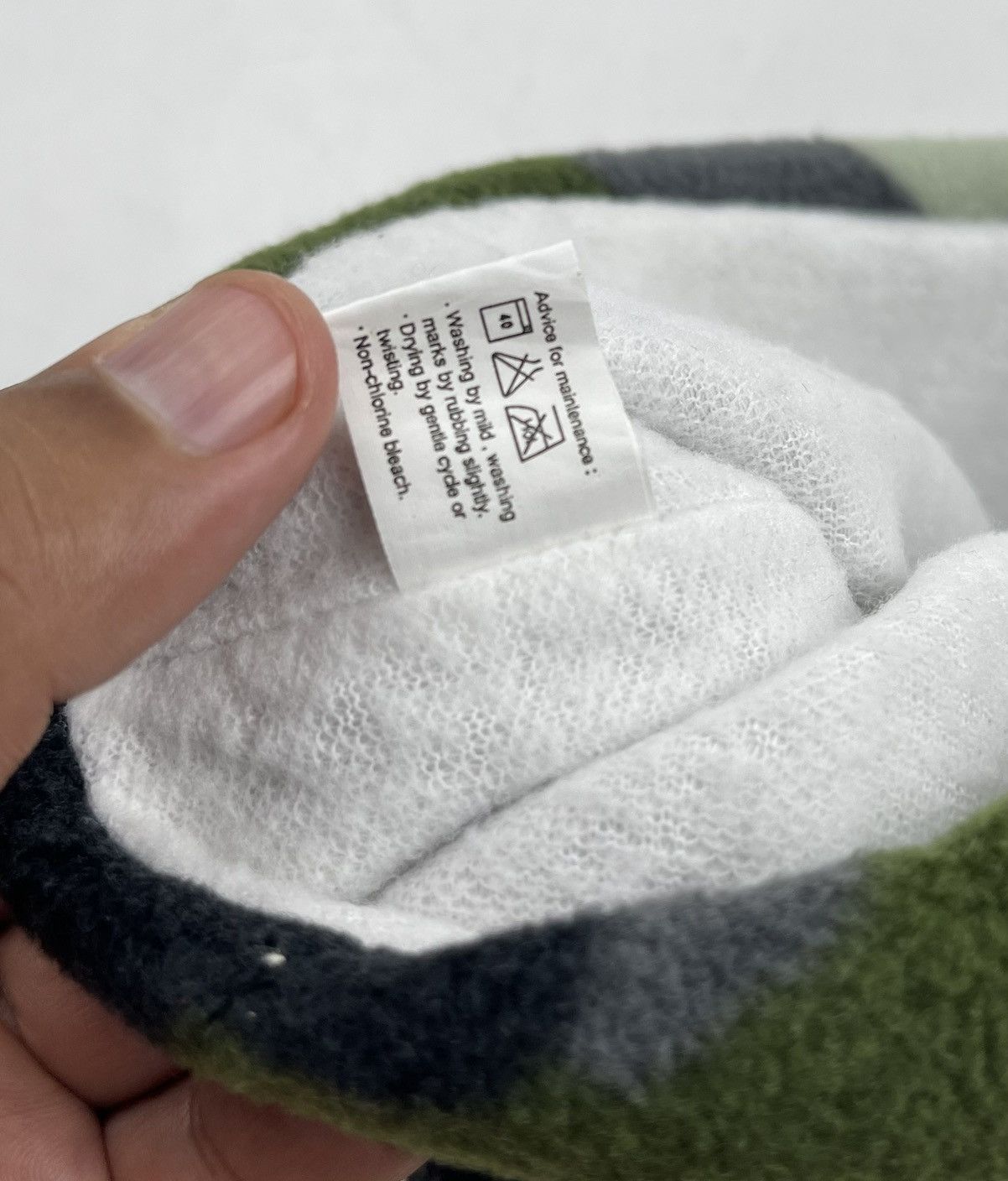 Japanese Brand stitch camo beanie hat snow cap tc25 Size ONE SIZE - 5 Thumbnail