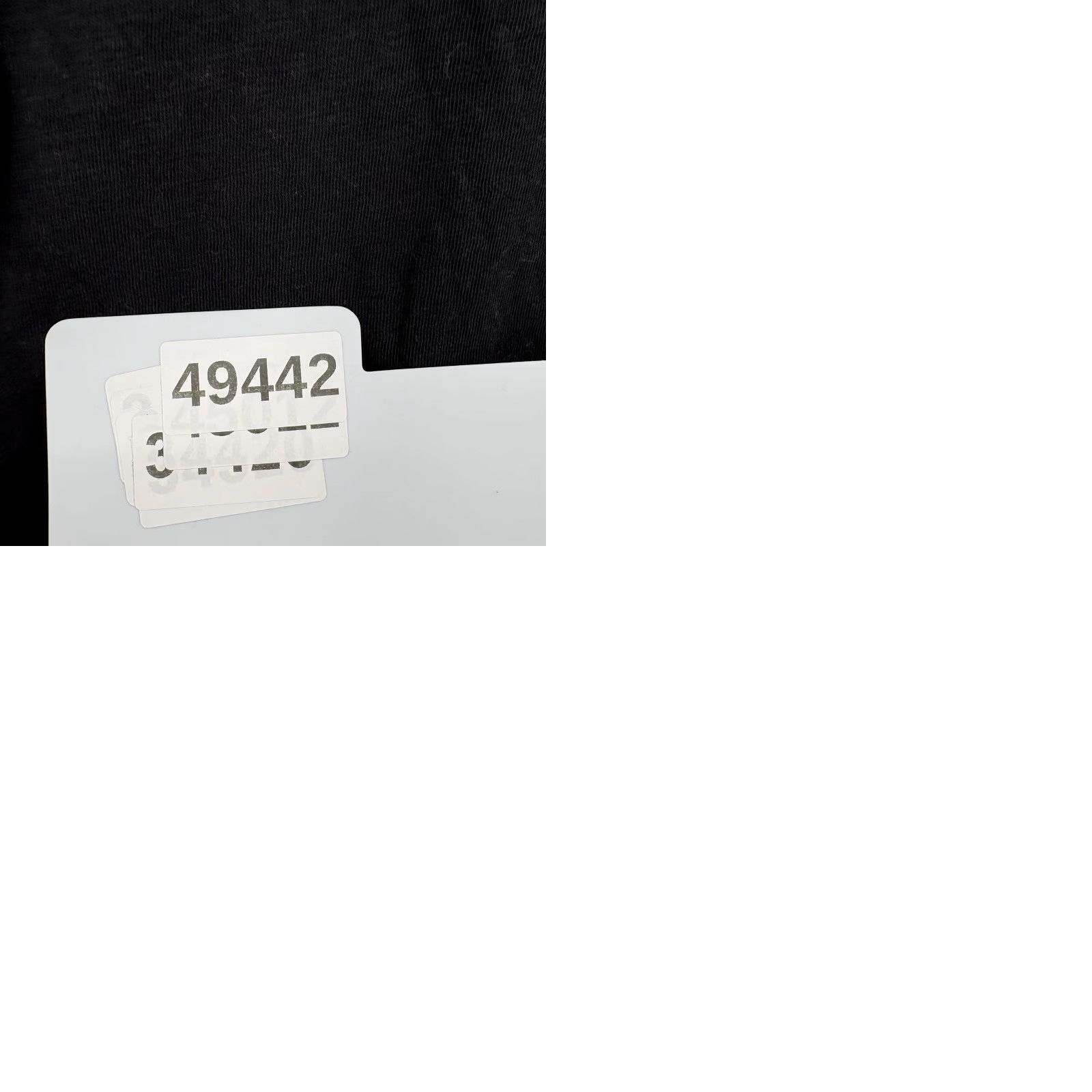 Vintage Robert Barakett Shirt Mens Large Black 100% Cotton V-Neck Long Sleeve Casual Top Size US L / EU 52-54 / 3 - 9 Thumbnail