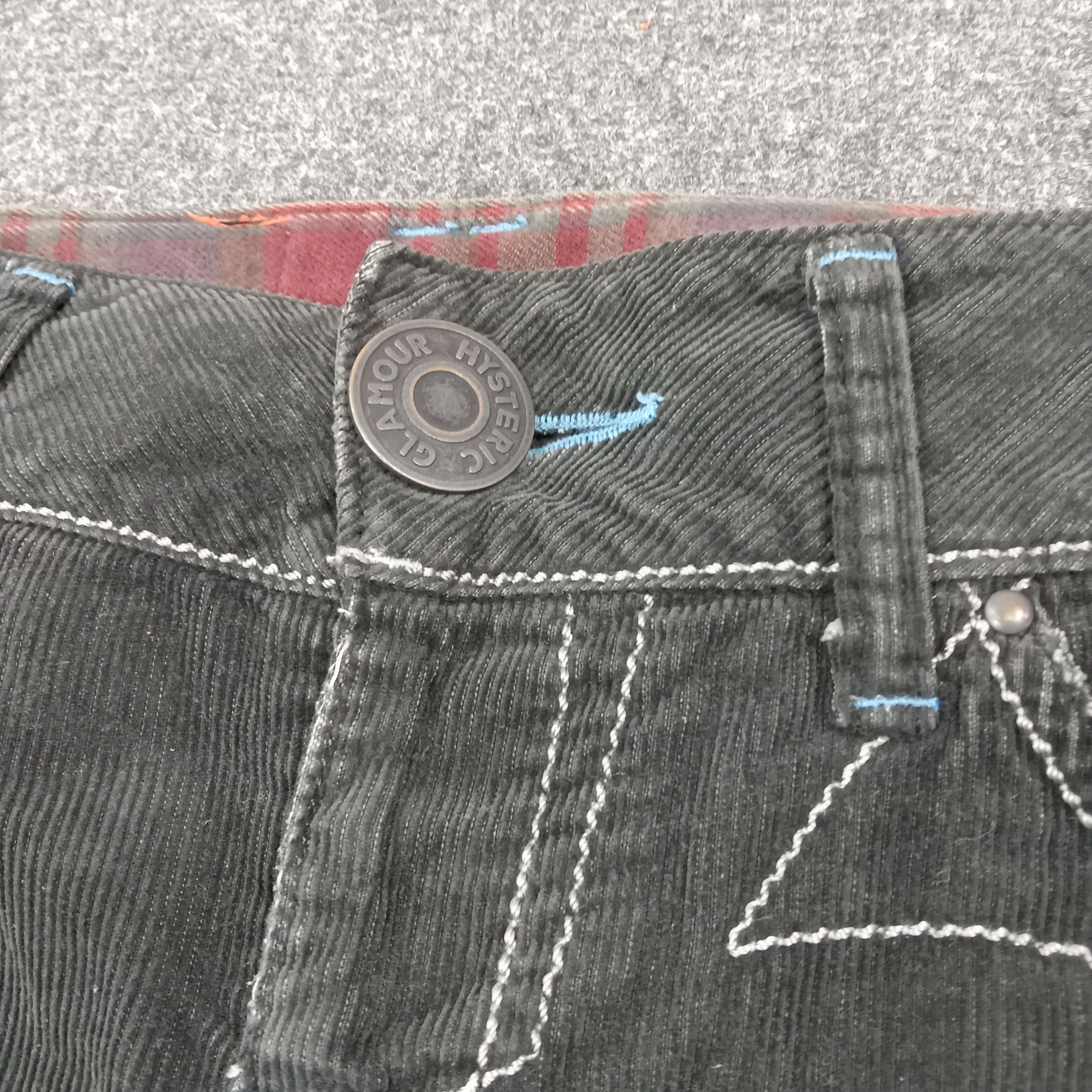 Hysteric Glamour Hysteric Glamour Japanese Corduroy Logo Skirt C265N6 Size 28" / US 6 / IT 42 - 5 Thumbnail