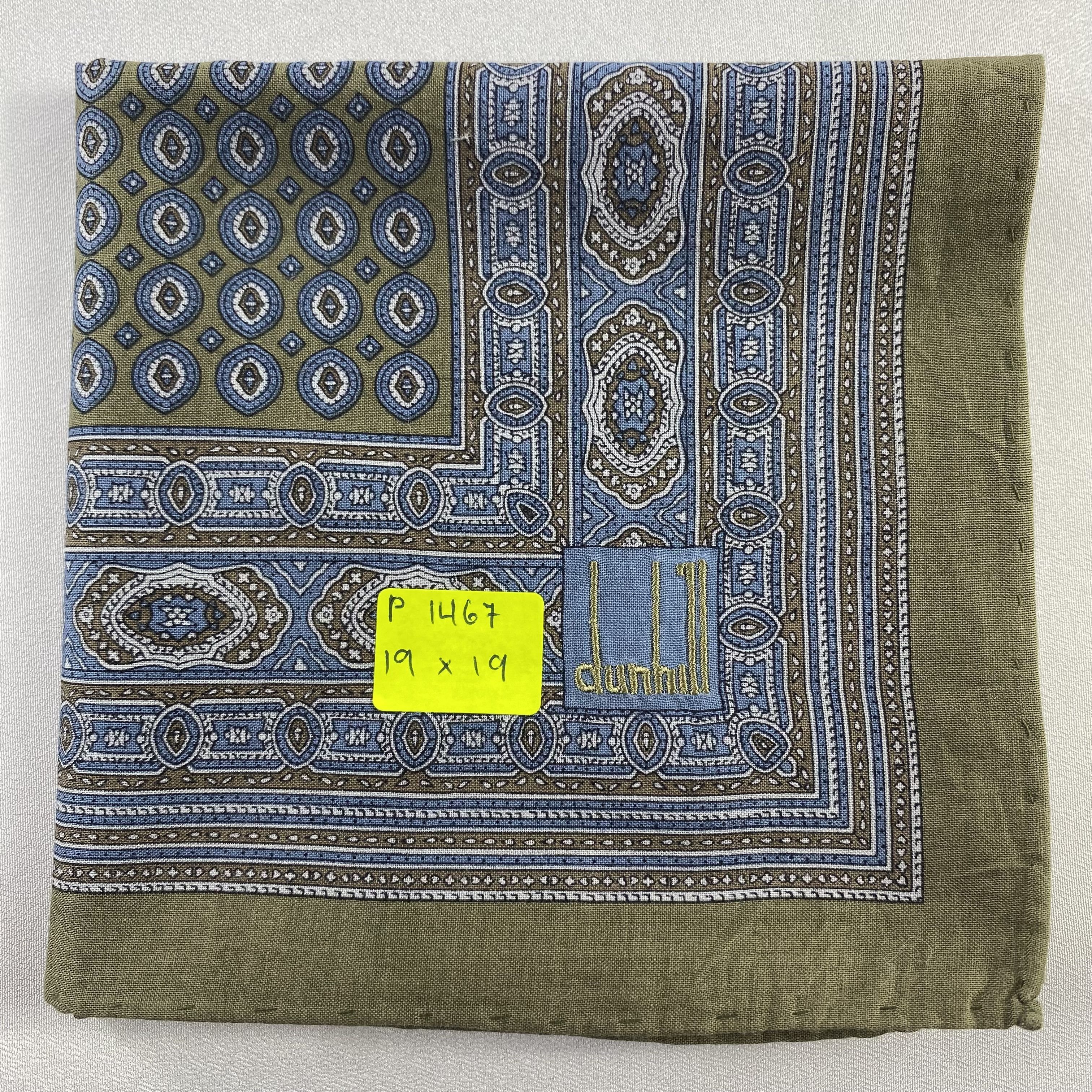 Alfred Dunhill × Vintage Alfred Dunhill Handkerchief / Neckerchief / Bandana-P1467 Size ONE SIZE - 5 Thumbnail