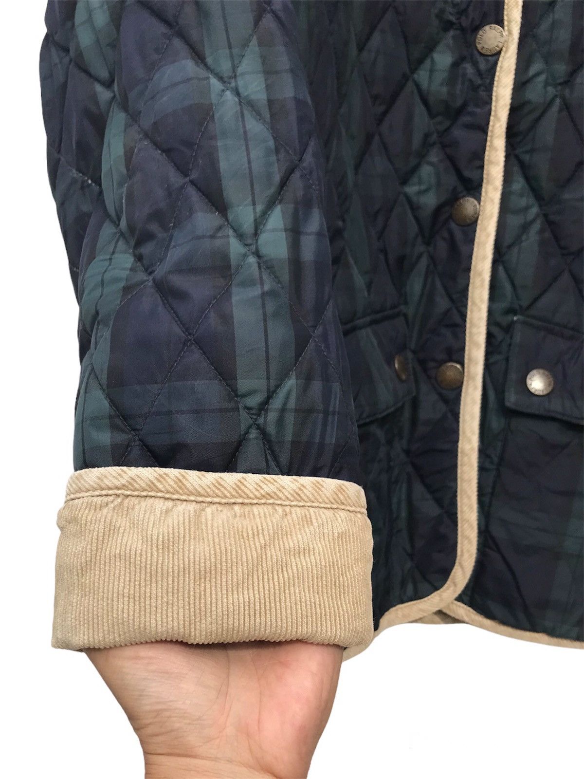 Ralph Lauren Vintage Ralph Lauren Quilted Jacket Size 160 Size US XS / EU 42 / 0 - 10 Thumbnail