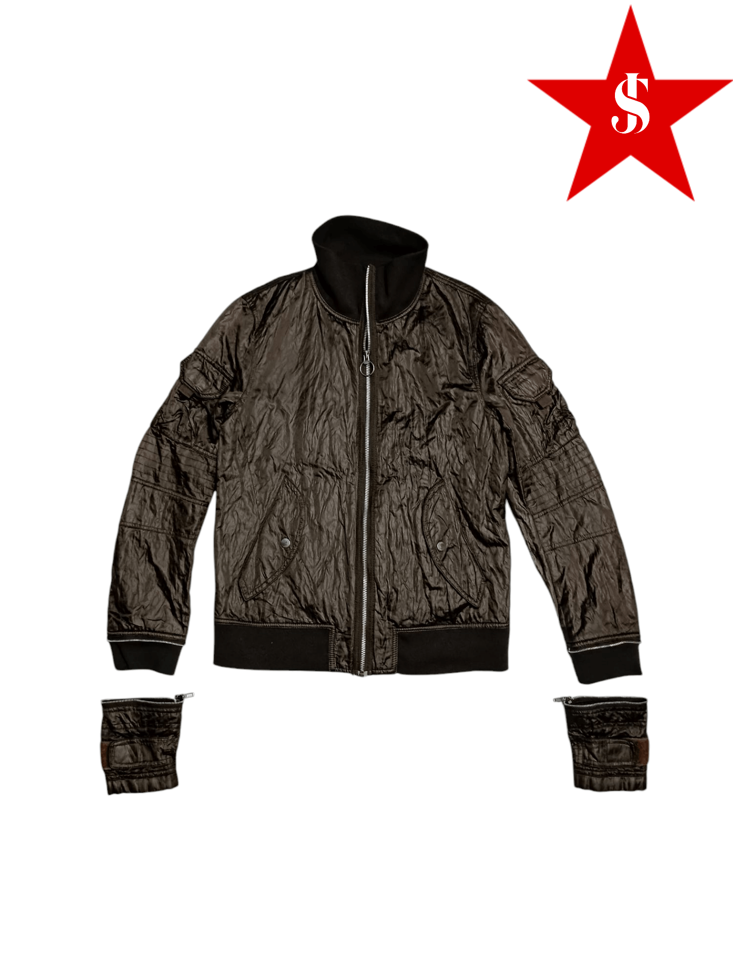 Japanese Brand Limited Edition Man On The Moon Bomber Jacket Size US M / EU 48-50 / 2 - 1 Thumbnail