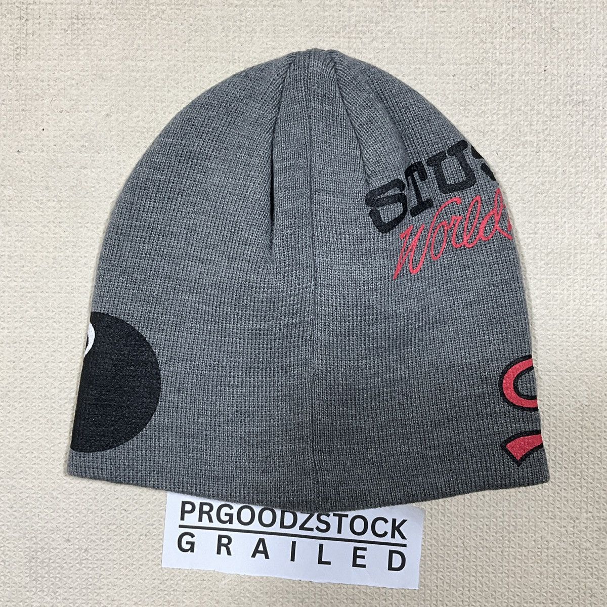 Other Stussy beanie skullcap logo in grey Size ONE SIZE - 3 Thumbnail