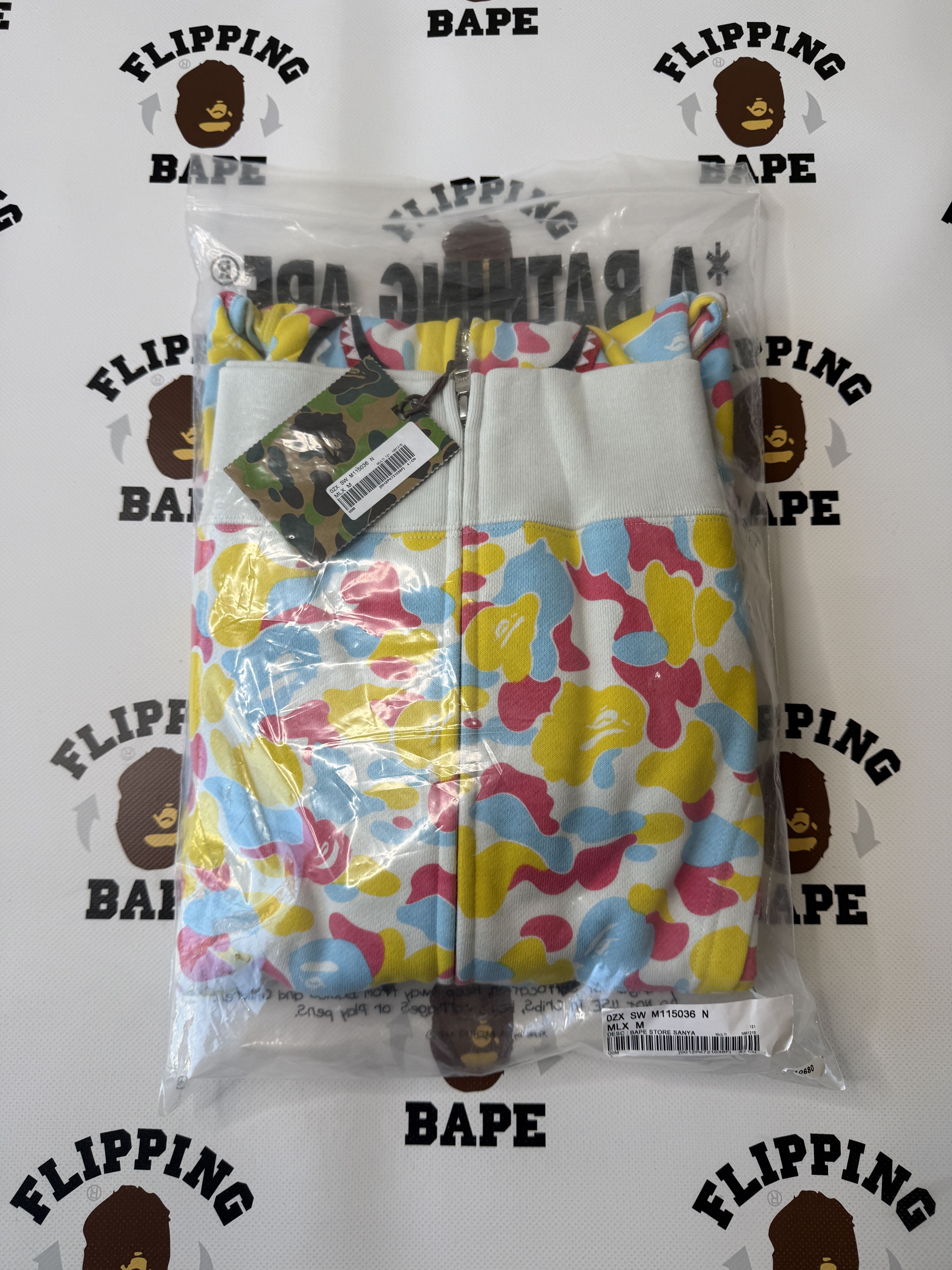 Bape BAPE SANYA SEPARATE SHARK FULL ZIP HOODIE Size US M / EU 48-50 / 2 - 17 Thumbnail