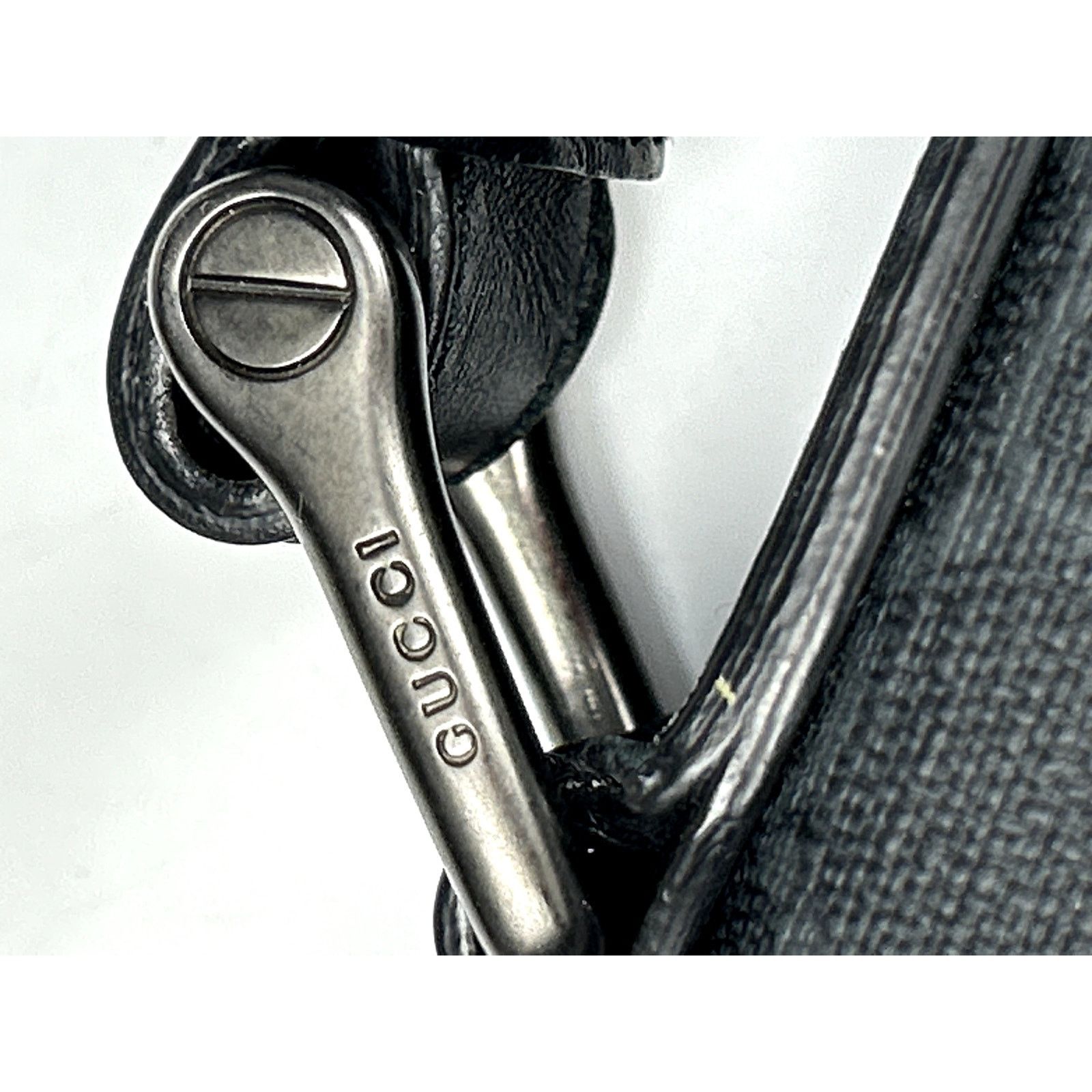 Gucci Gucci Dark Grey GG Supreme Canvas Messenger Bag Size ONE SIZE - 12 Thumbnail