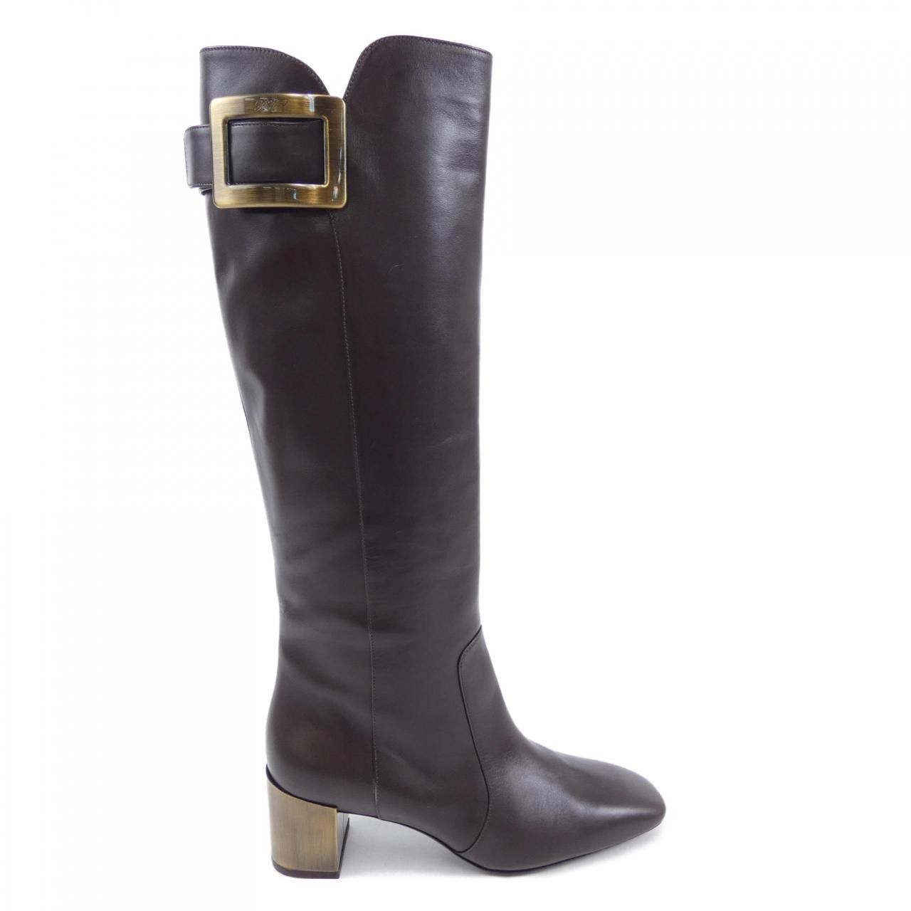 Roger Vivier Roger Vivier Roger Vivier Long Boots Leather Shoes DUTY FREE for USA Size ONE SIZE - 1 Thumbnail