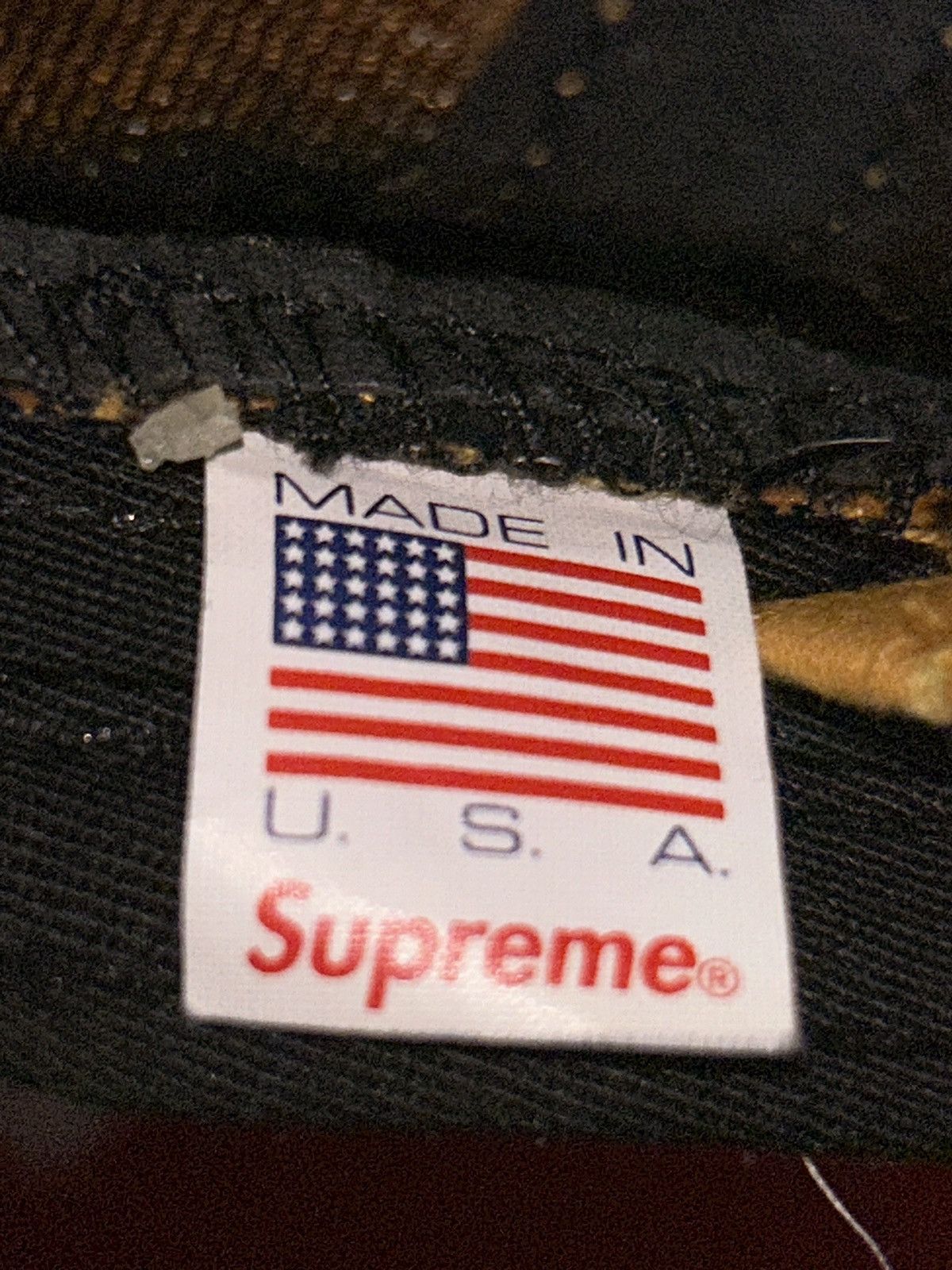Supreme Supreme Spider 6 Panel Camp Cap RARE FW16 Size ONE SIZE - 7 Thumbnail